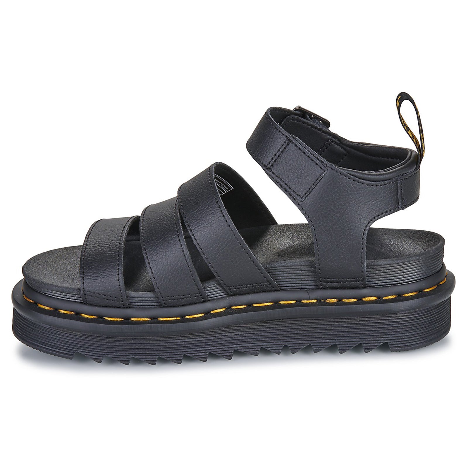 Dr. Martens Blaire Athena Leather Womens Sandals#color_black