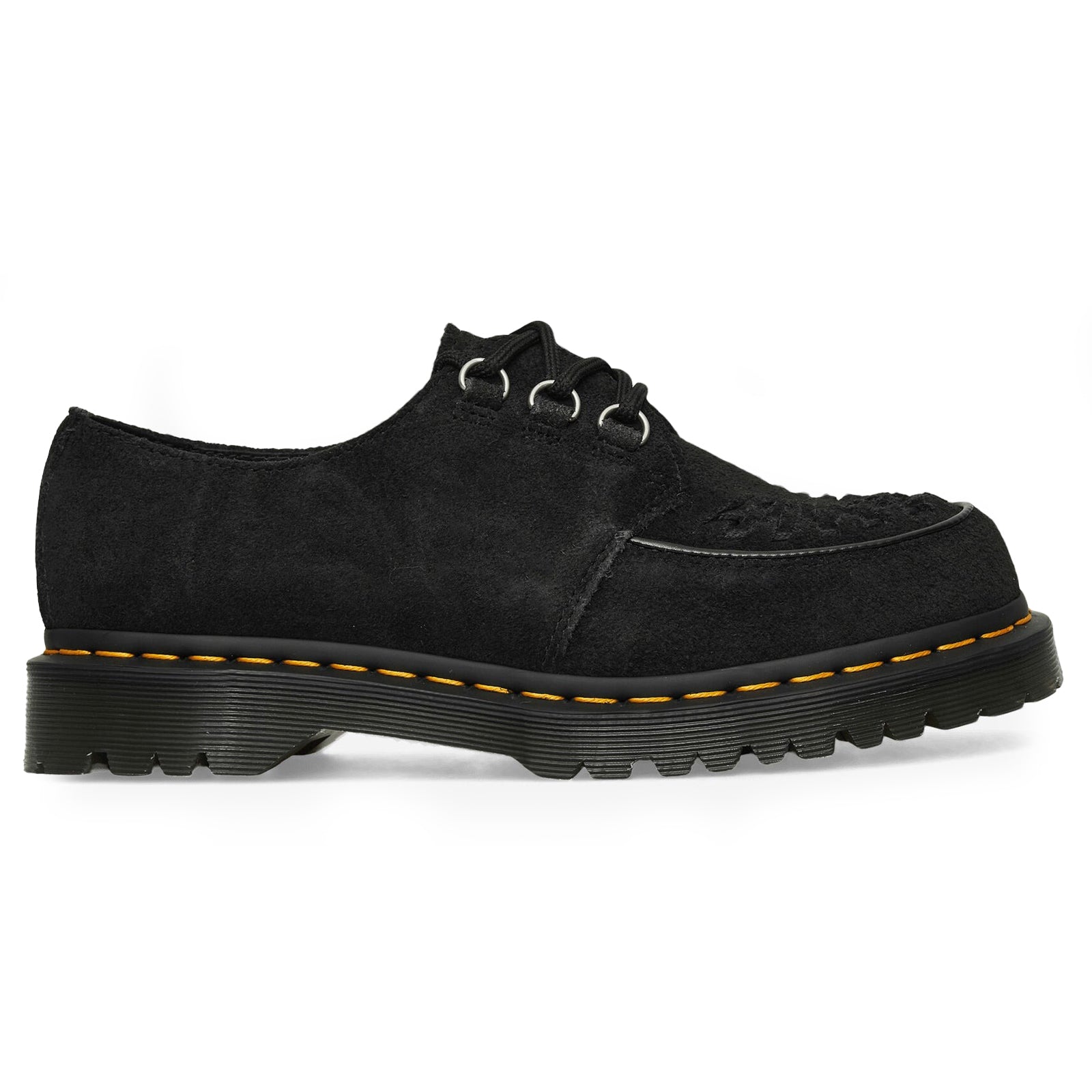 Dr. Martens Ramsey Suede Unisex Shoes#color_black
