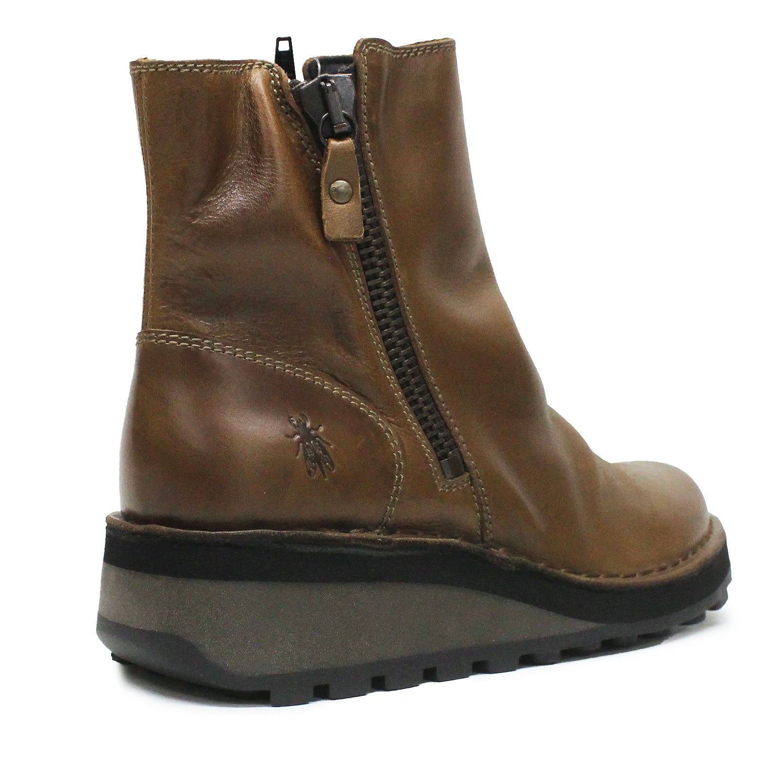 Fly London HOLE146FLY Rug Leather Womens Boots#color_camel