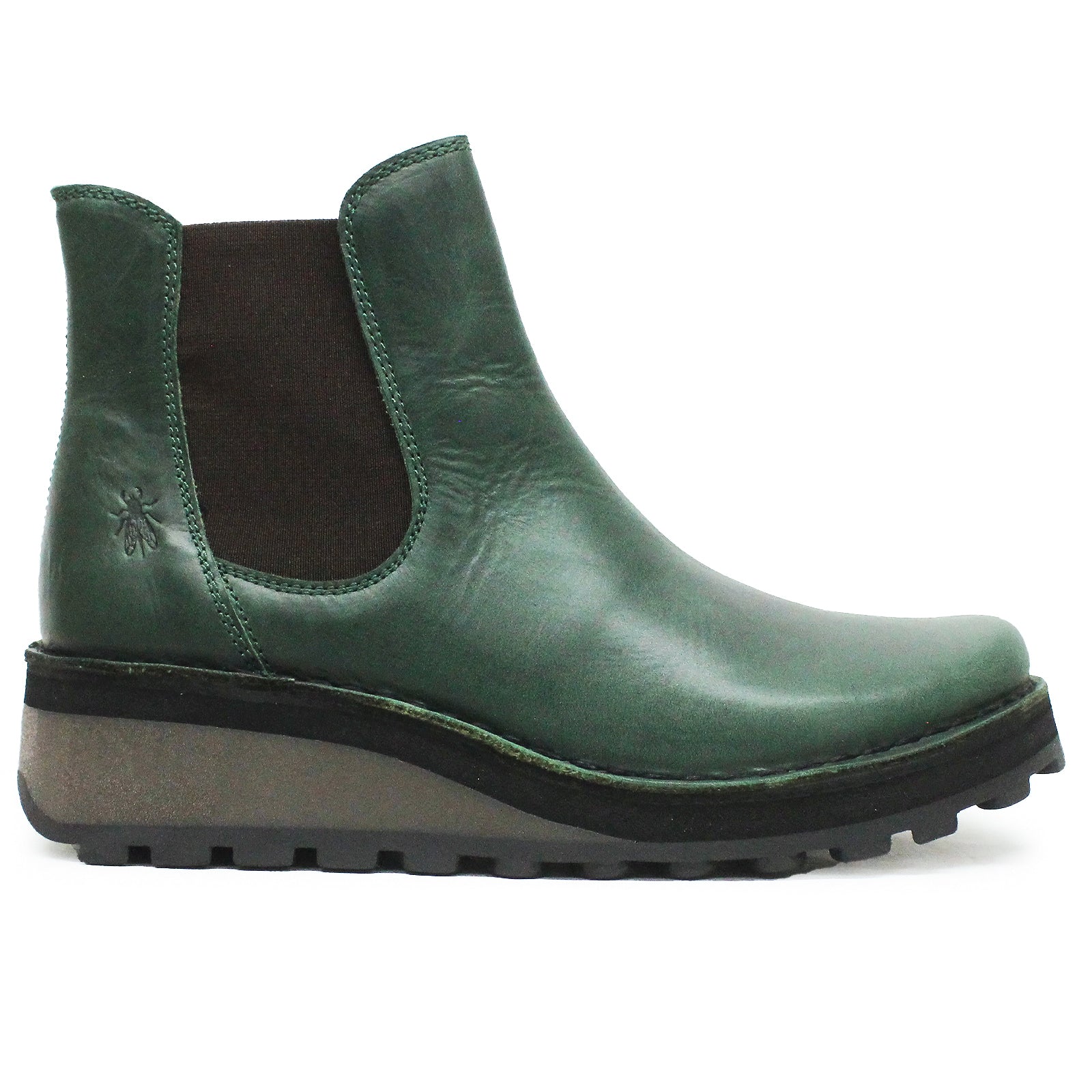 Fly London HUUD148FLY Rug Leather Womens Boots#color_petrol