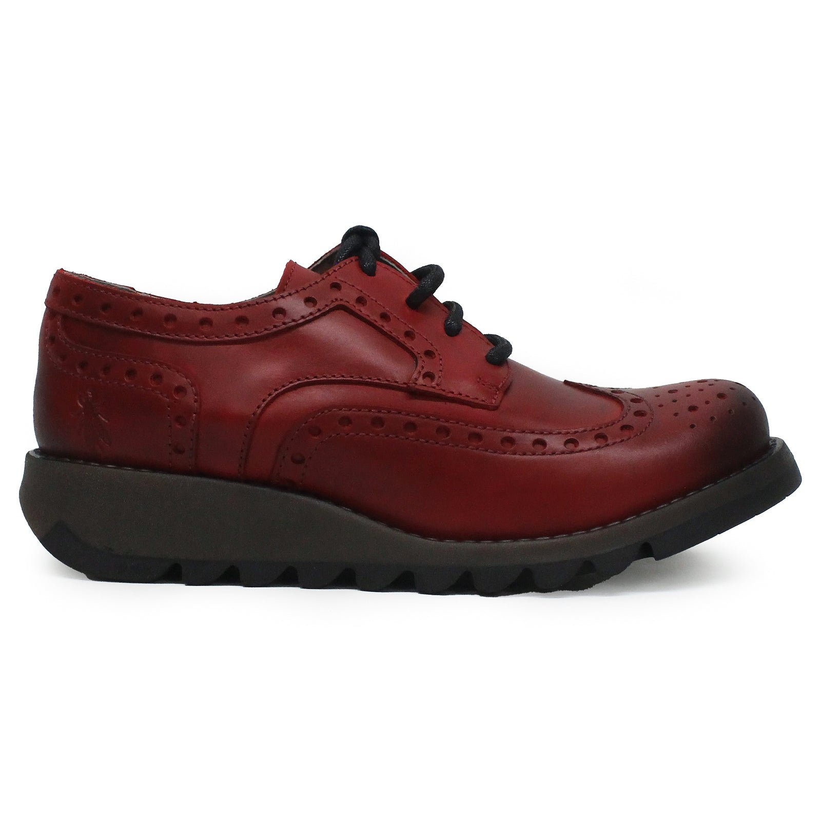Fly London SIIP362FLY Rug Leather Womens Shoes#color_red