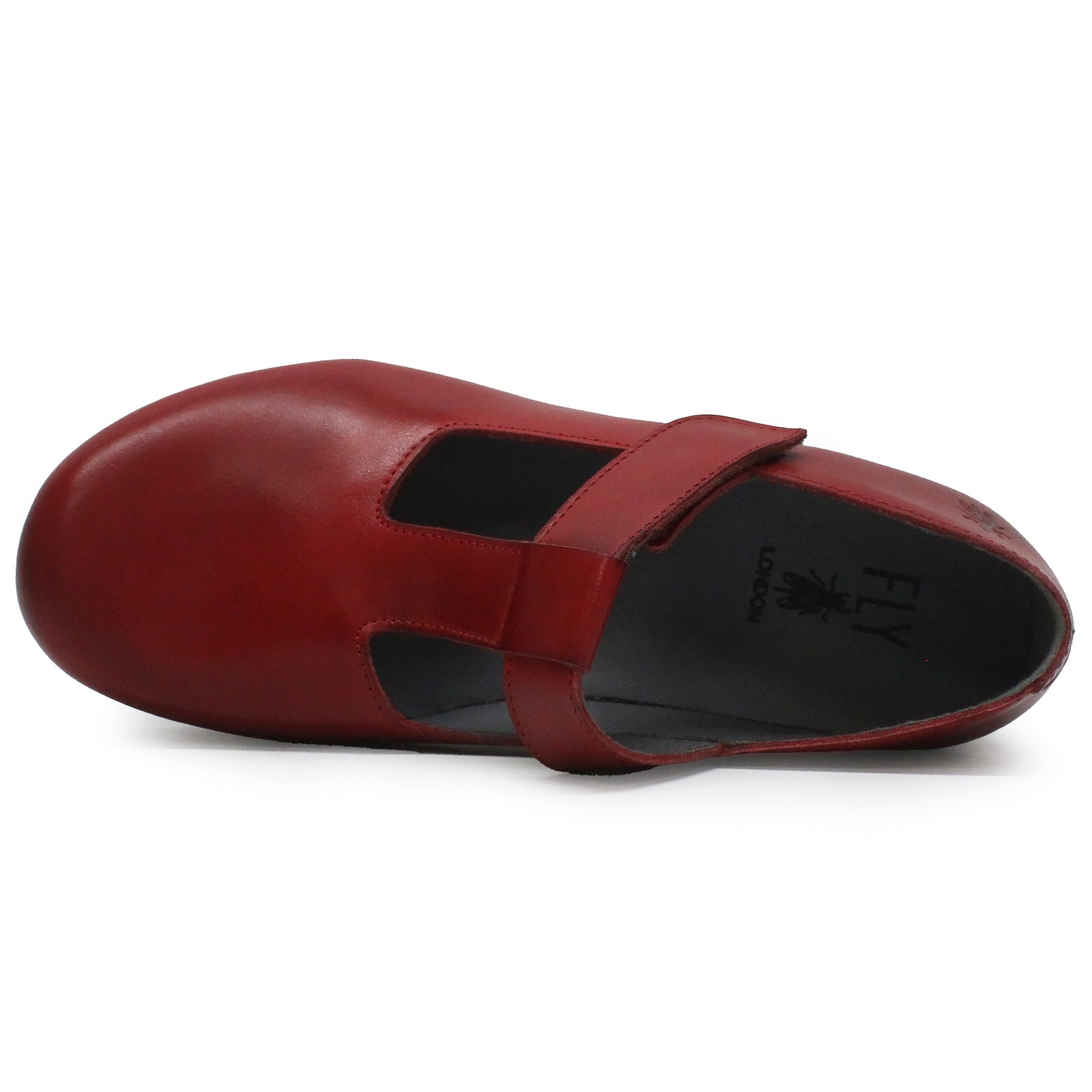 Fly London VEKA339FLY Burn Leather Womens Shoes#color_red