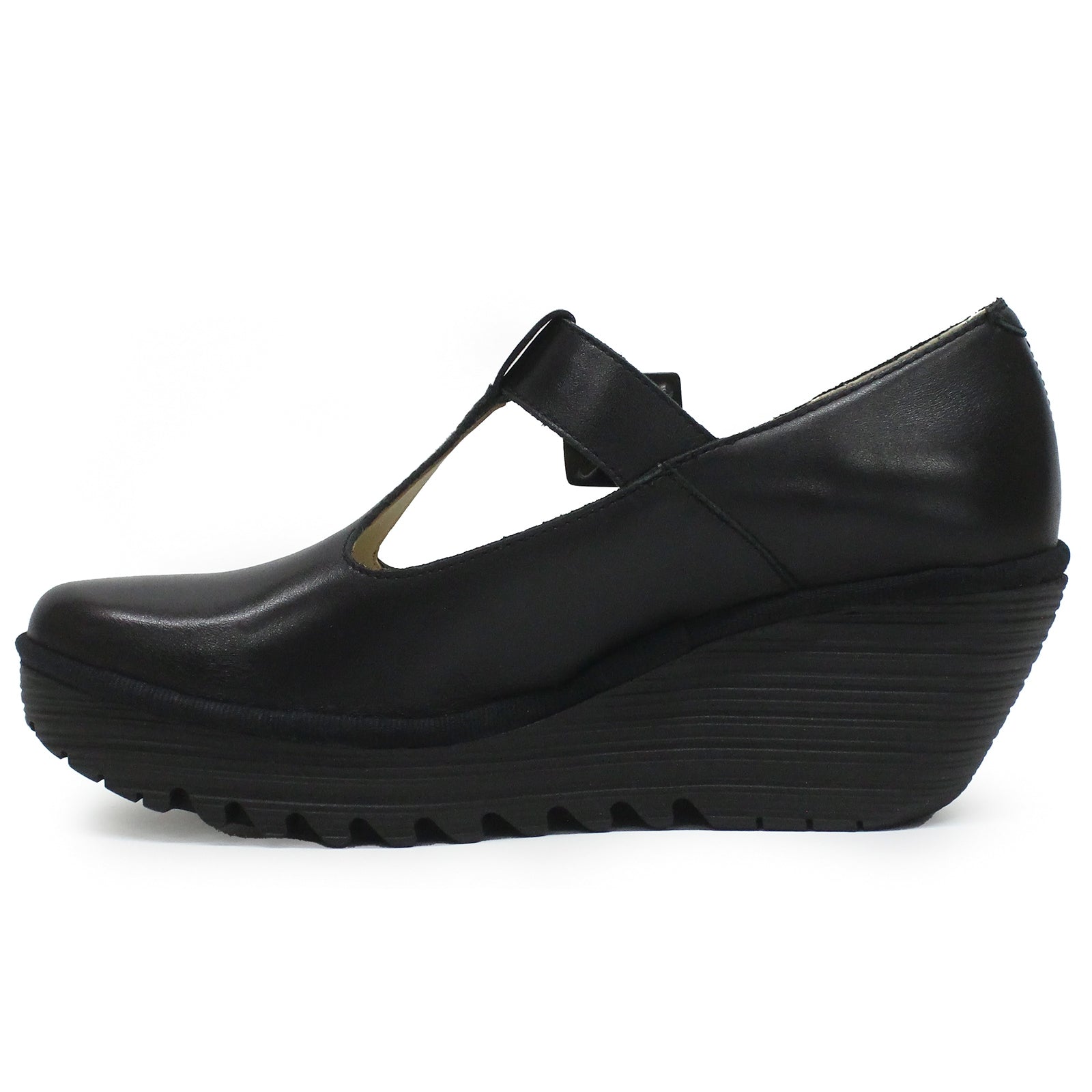 Fly London YALD598FLY Dublin Leather Womens Shoes#color_black