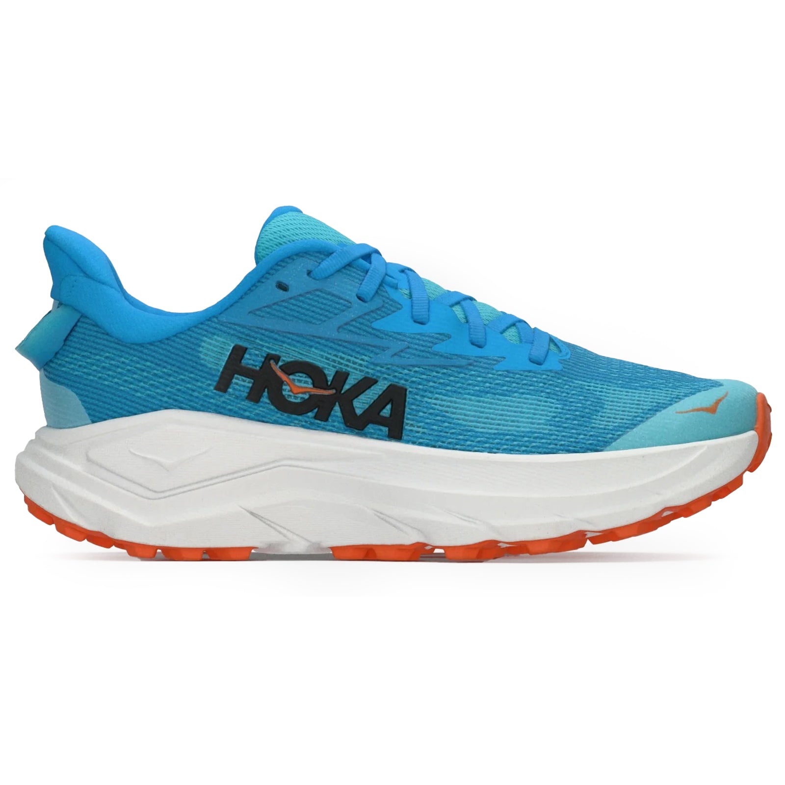 Hoka Challenger 8 Textile Synthetic Womens Trainers#color_skyward blue cielo blue