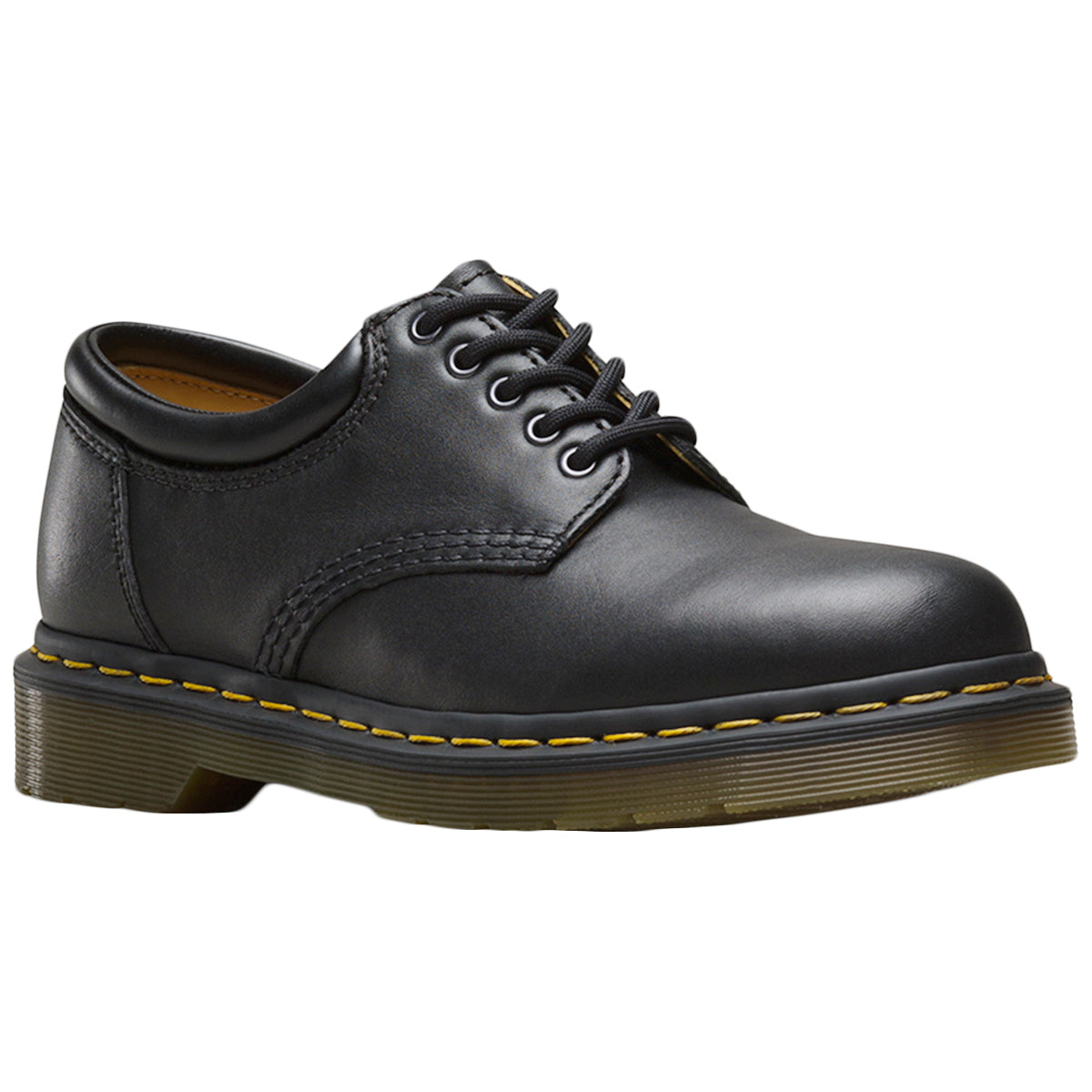 Dr. Martens 8053 5 Eyelet Nappa Leather Unisex Shoes#color_black