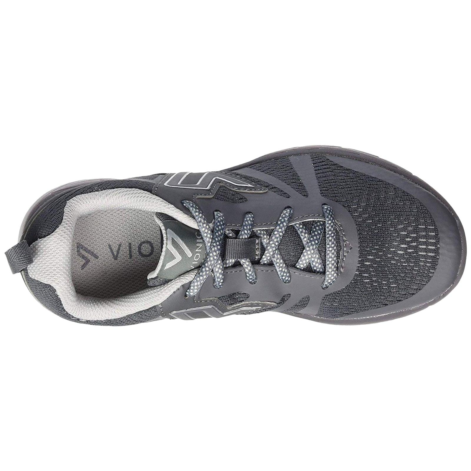 Vionic Brisk Miles Textile Womens Trainers#color_grey
