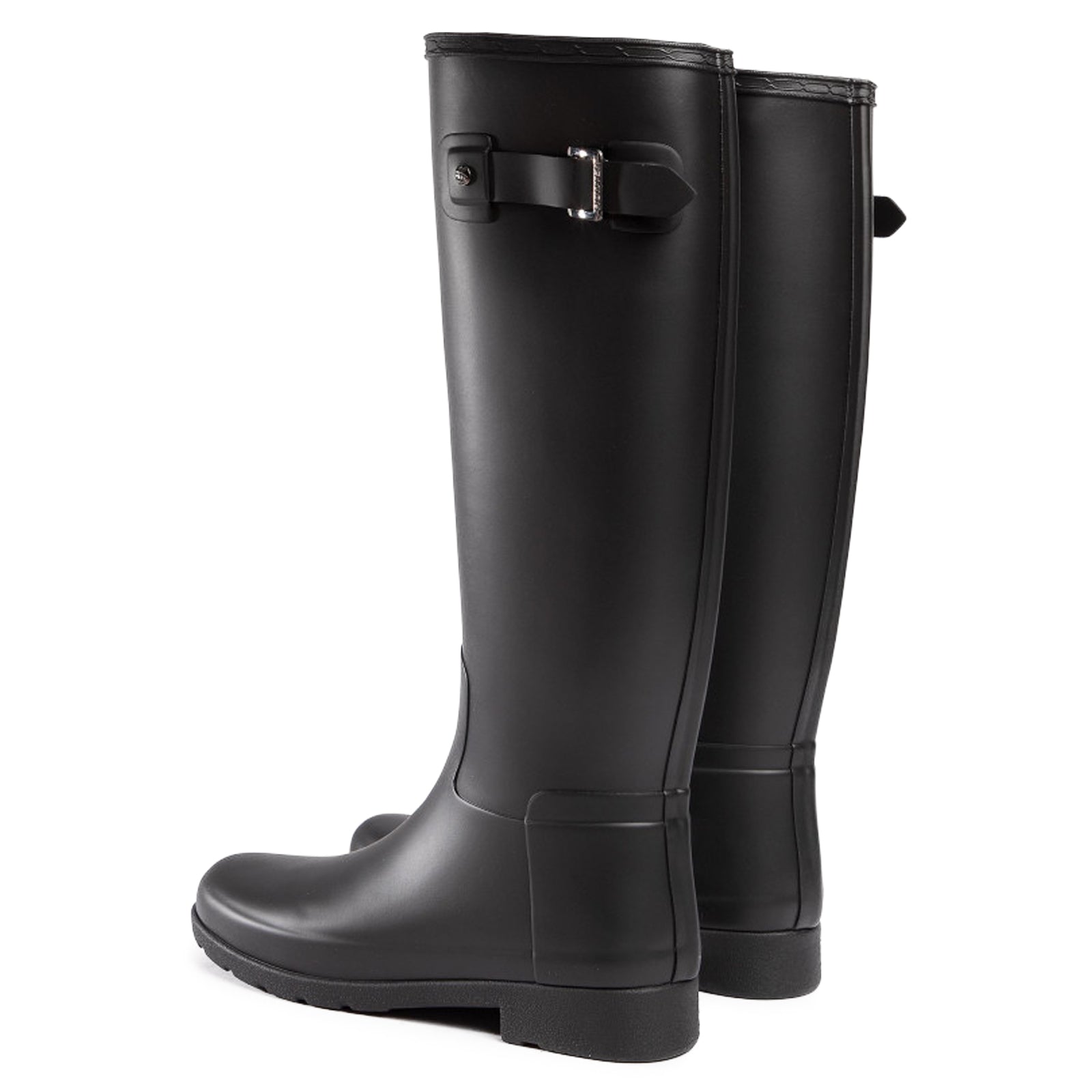 Hunter Original Refined Rubber Womens Boots#color_black black
