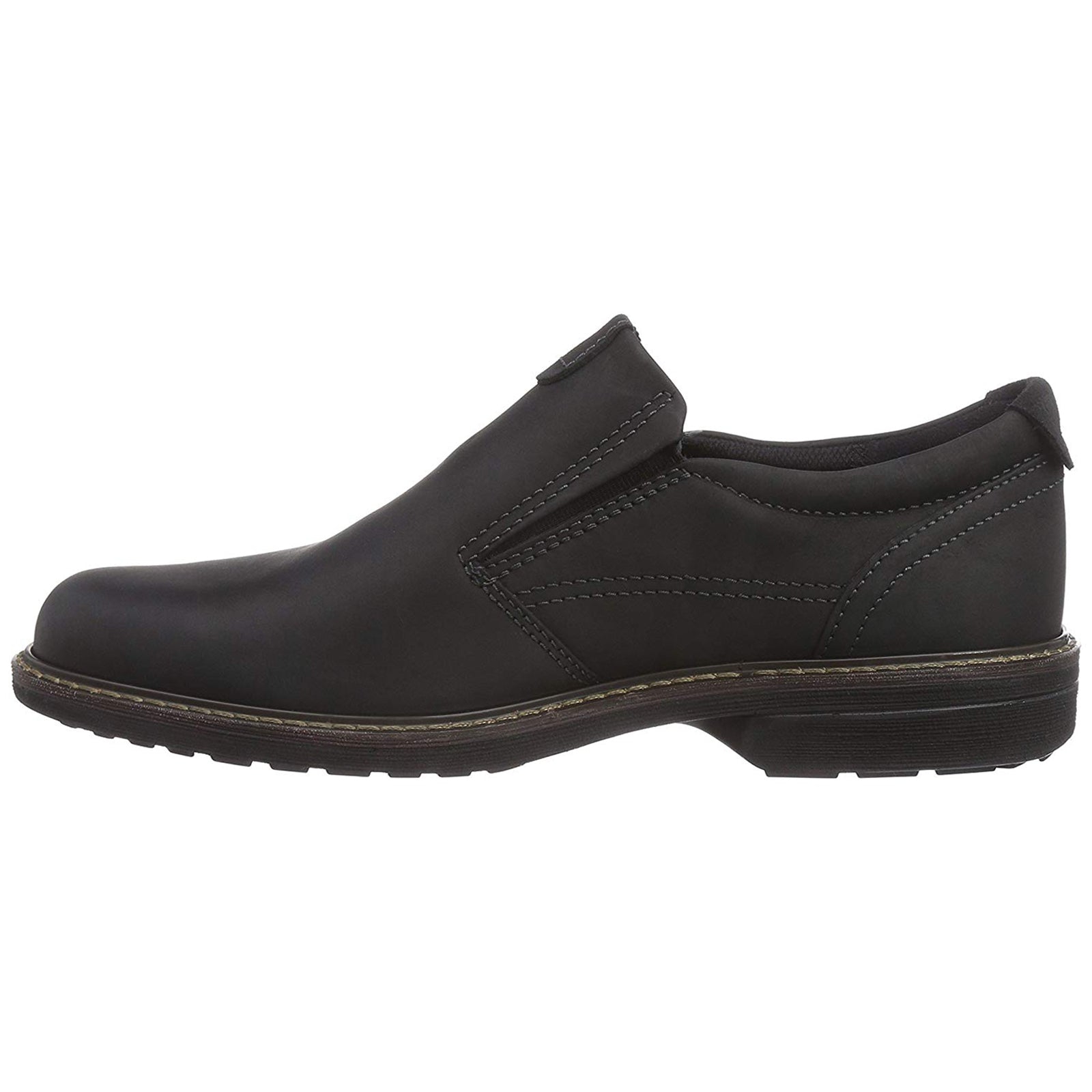Ecco Turn Leather Mens Shoes#color_black
