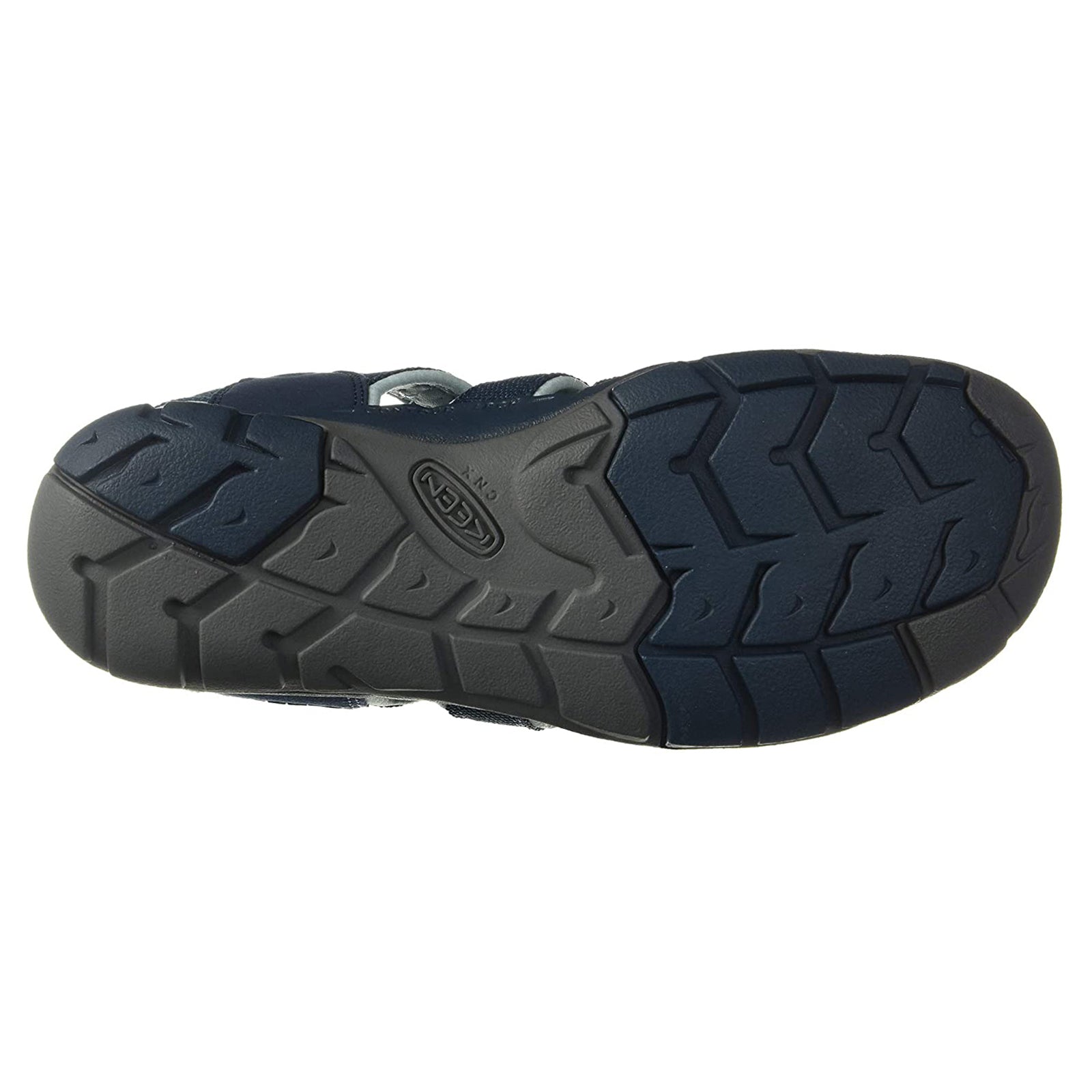 Keen Clearwater CNX Textile Womens Sandals#color_navy blue glow
