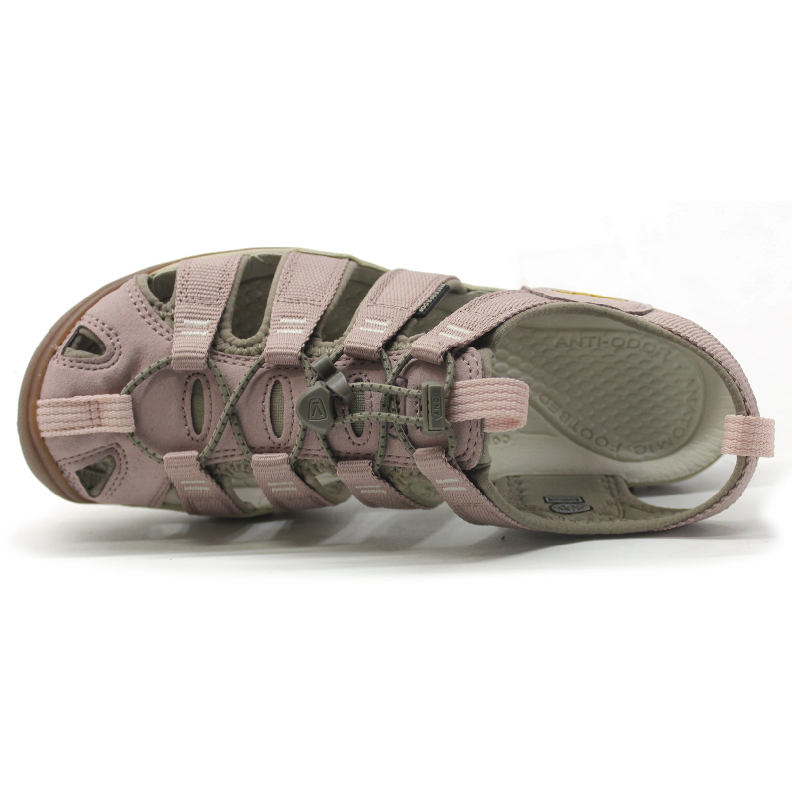 Keen Clearwater CNX Textile Womens Sandals#color_timberwolf fawn