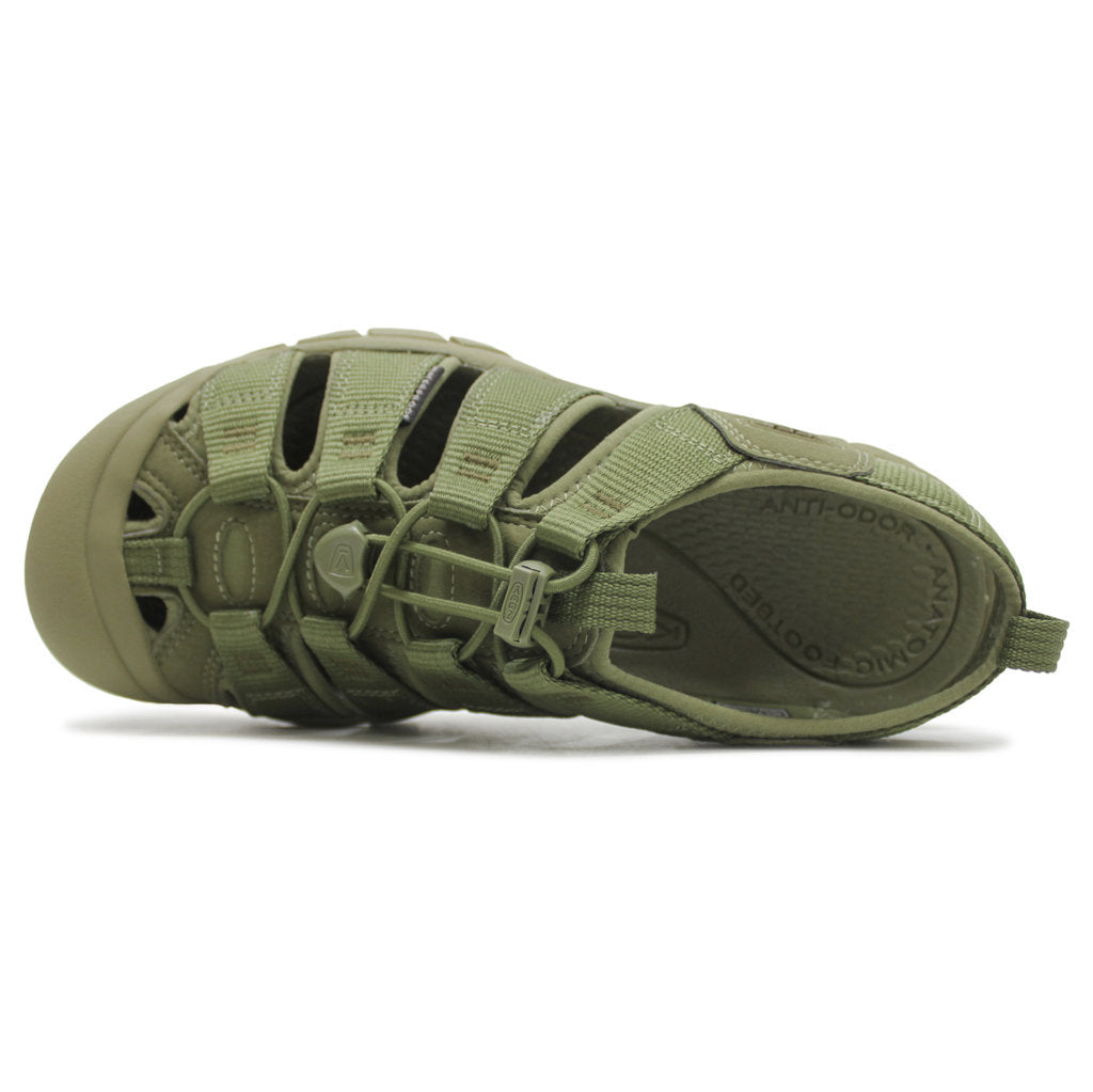 Keen Newport H2 Textile Mens Sandals#color_monochrome olive drab