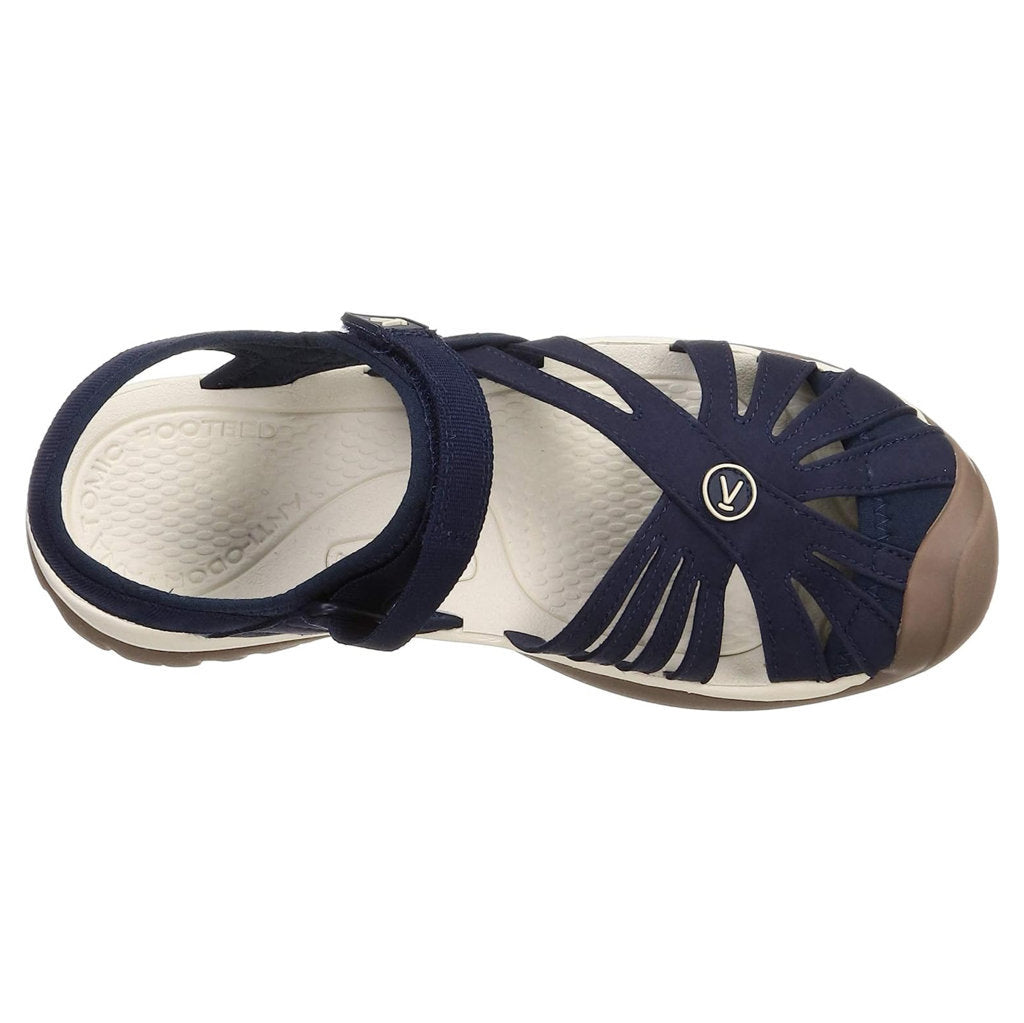 Keen Rose Textile Womens Sandals#color_navy