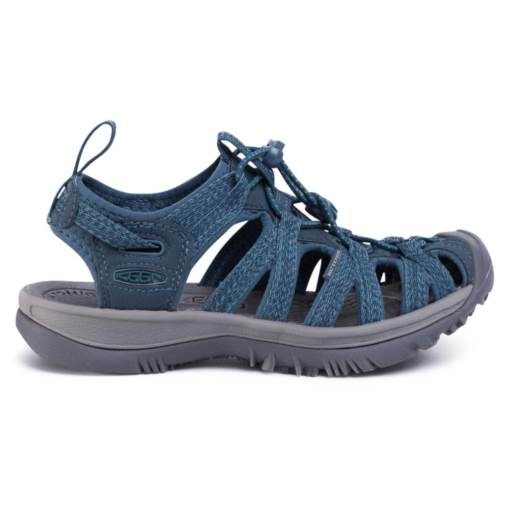 Keen Whisper Textile Womens Sandals#color_smoke blue