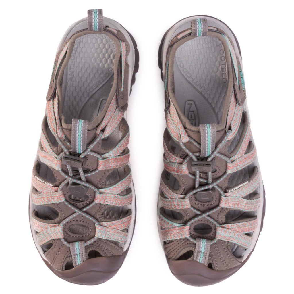 Keen Whisper Textile Womens Sandals#color_taupe coral