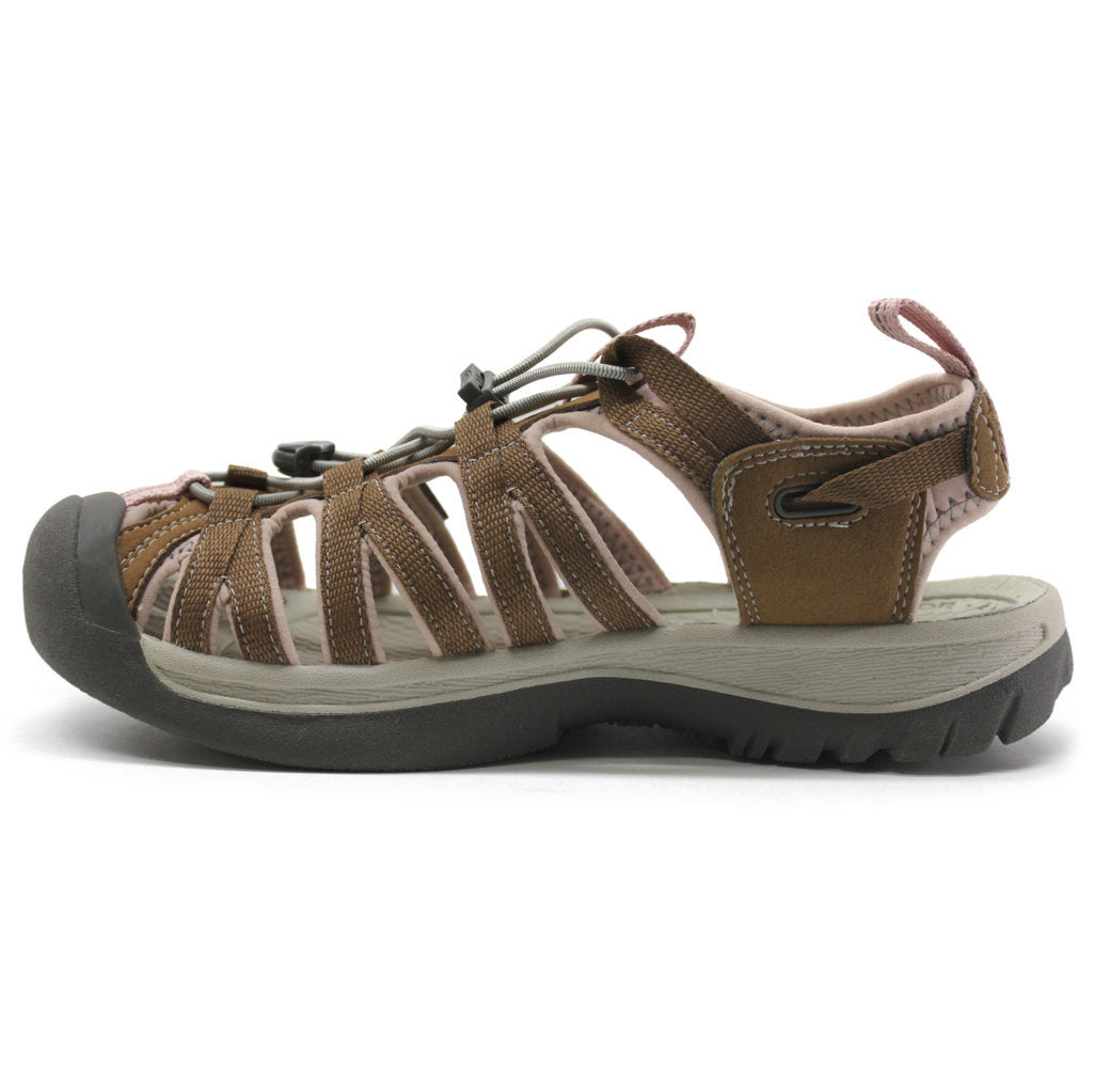 Keen Whisper Textile Womens Sandals#color_toasted coconut peach whip
