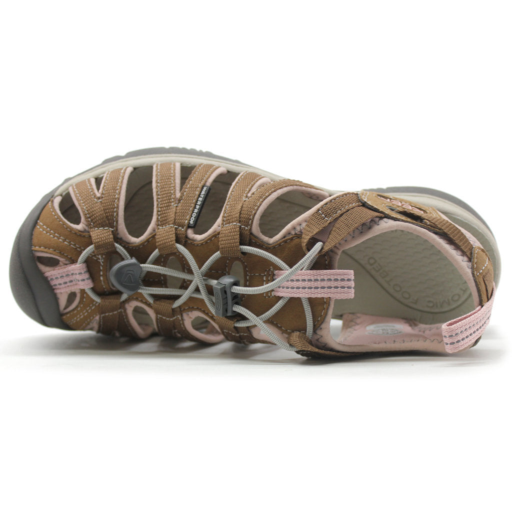 Keen Whisper Textile Womens Sandals#color_toasted coconut peach whip