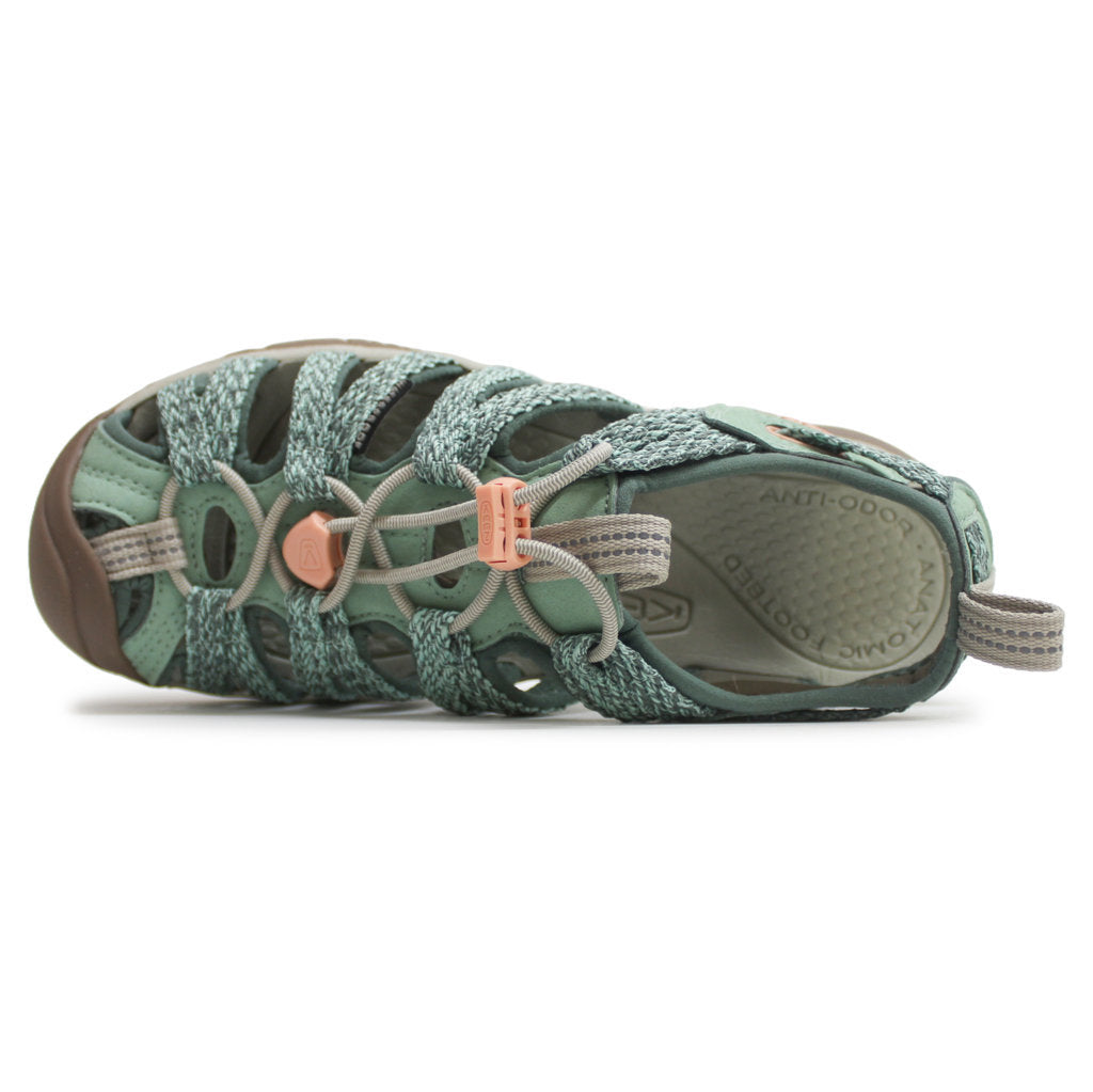 Keen Whisper Textile Womens Sandals#color_granite green peach parfait