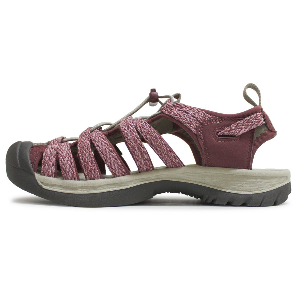 Keen Whisper Textile Womens Sandals#color_rose brown peach parfait