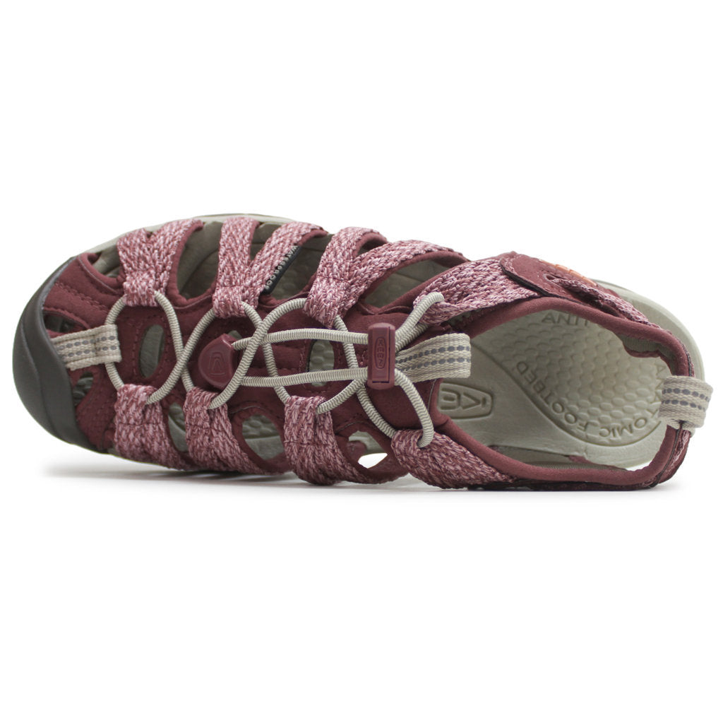 Keen Whisper Textile Womens Sandals#color_rose brown peach parfait