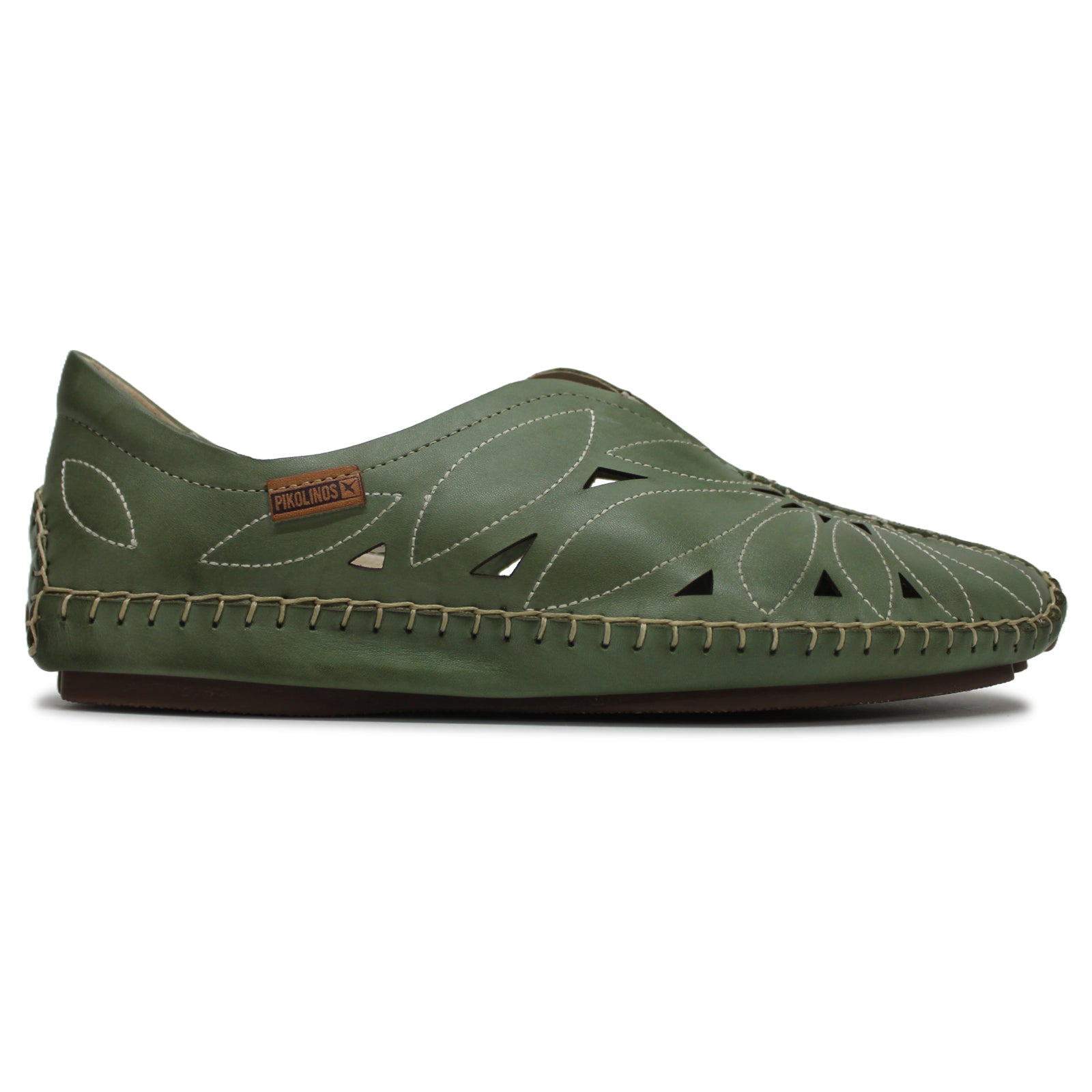 Pikolinos Jerez 578-7399 Leather Womens Shoes#color_mint green
