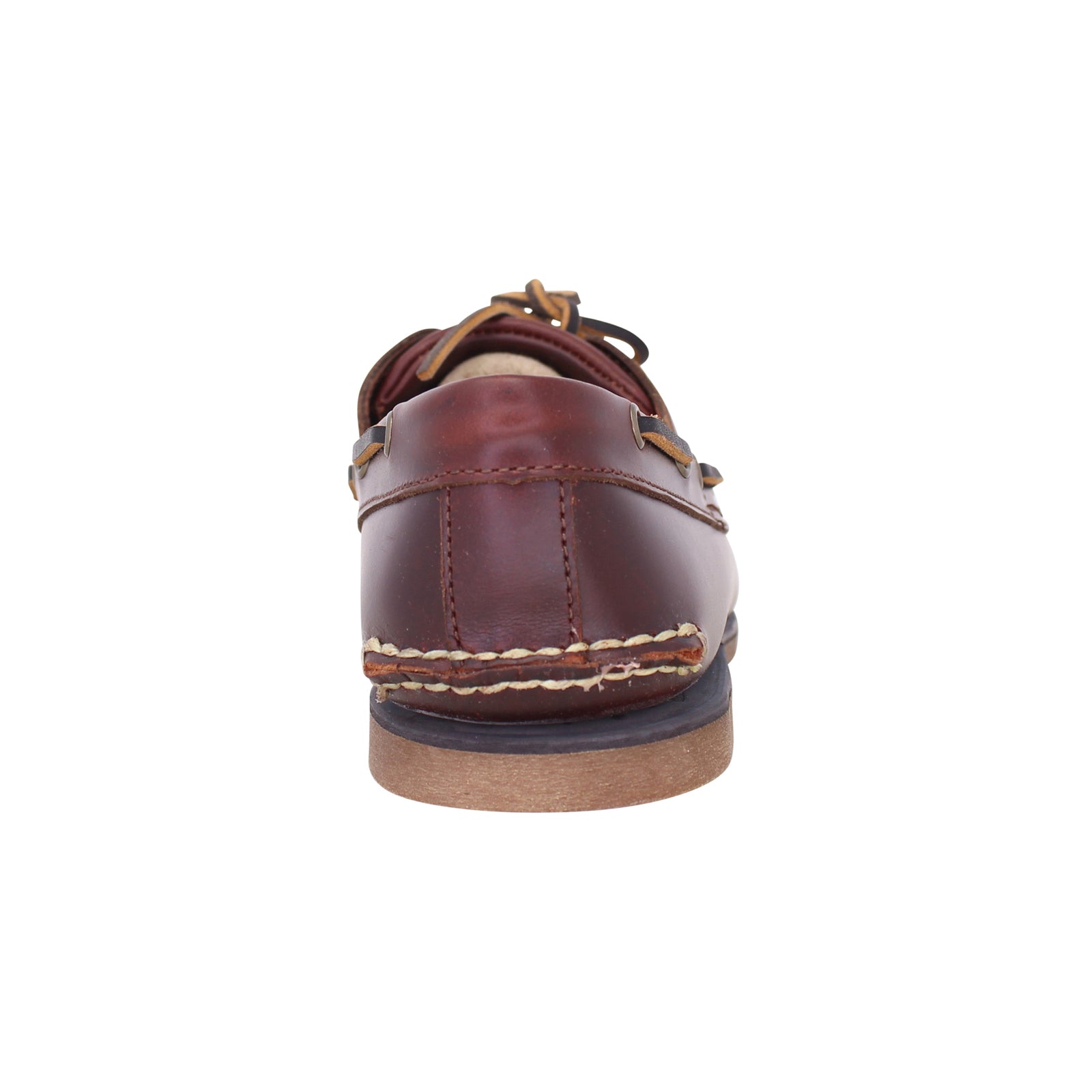 Timberland Classic Boat 2 Eye Leather Mens Shoes#color_brown