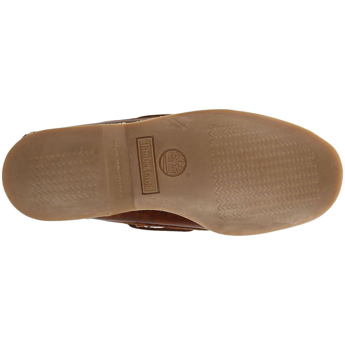 Timberland Classic Boat 2 Eye Leather Mens Shoes#color_medium brown