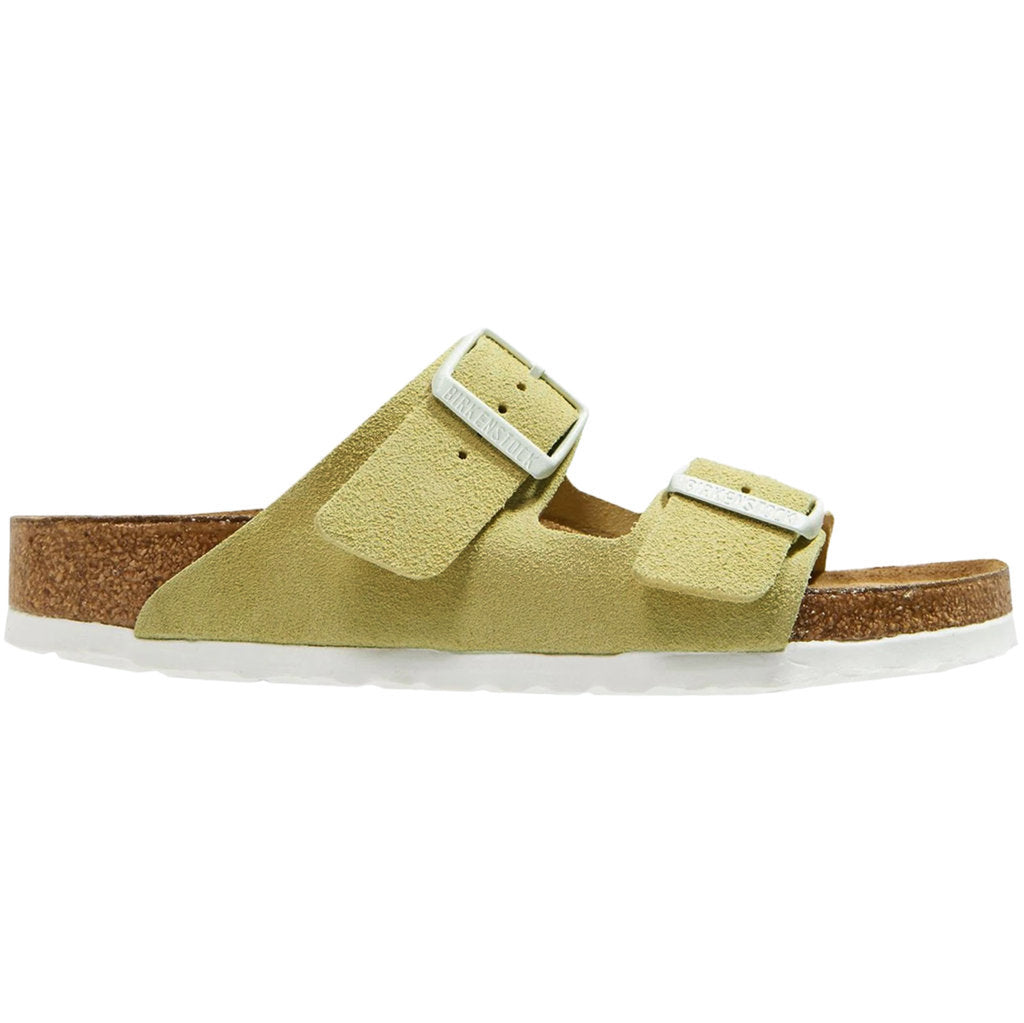 Birkenstock Arizona Soft Footbed Suede Unisex Sandals#color_vanilla