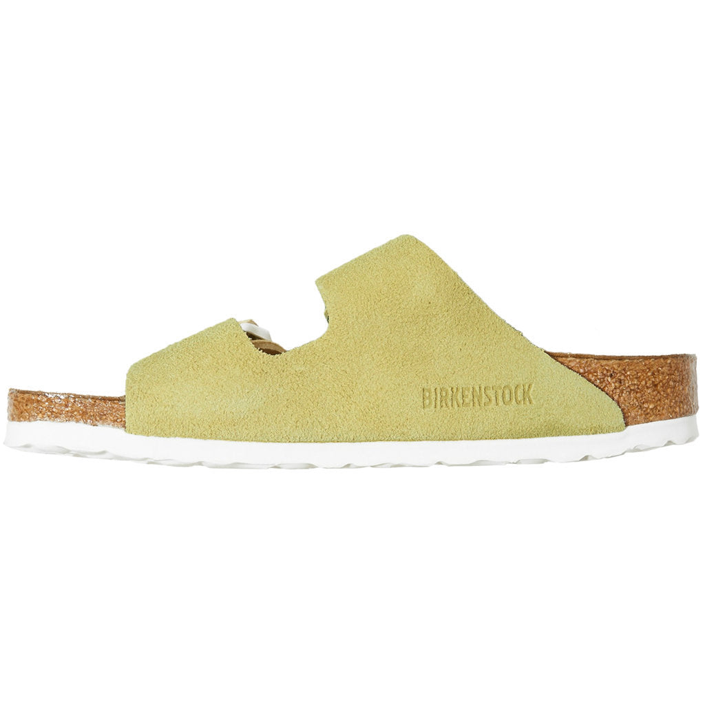Birkenstock Arizona Soft Footbed Suede Unisex Sandals#color_vanilla