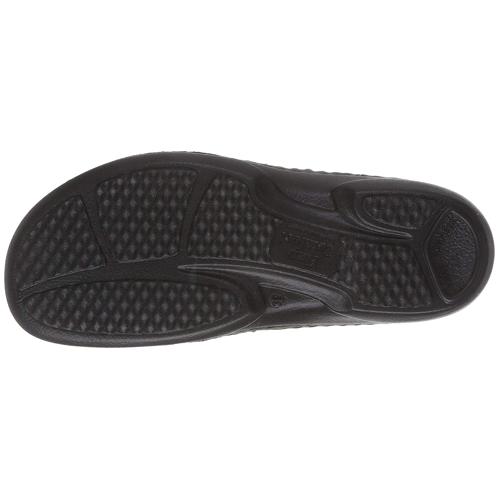 Finn Comfort Laval Leather Womens Shoes#color_black