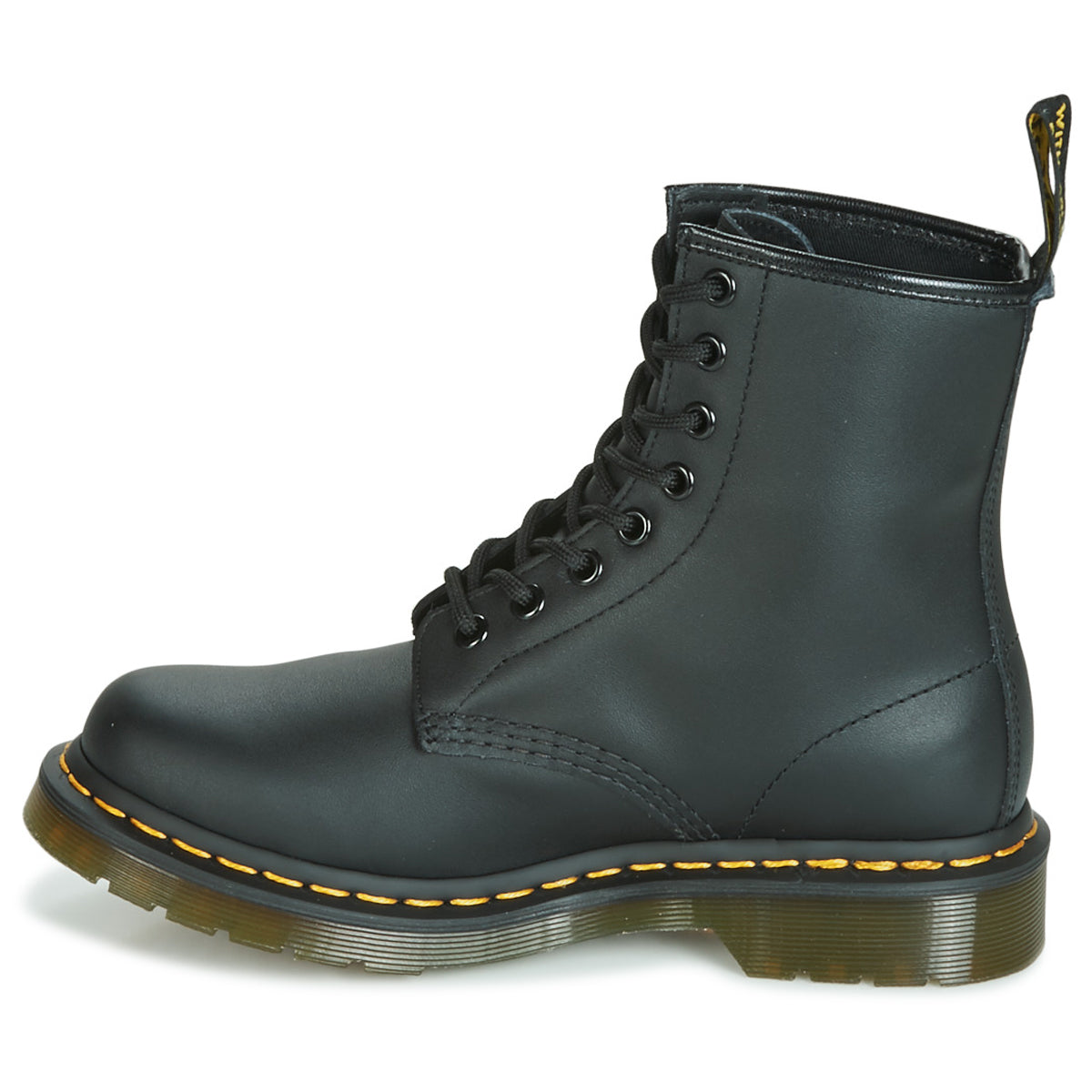 Dr. Martens 1460 Vonda Mono Softy T Leather Womens Boots#color_black