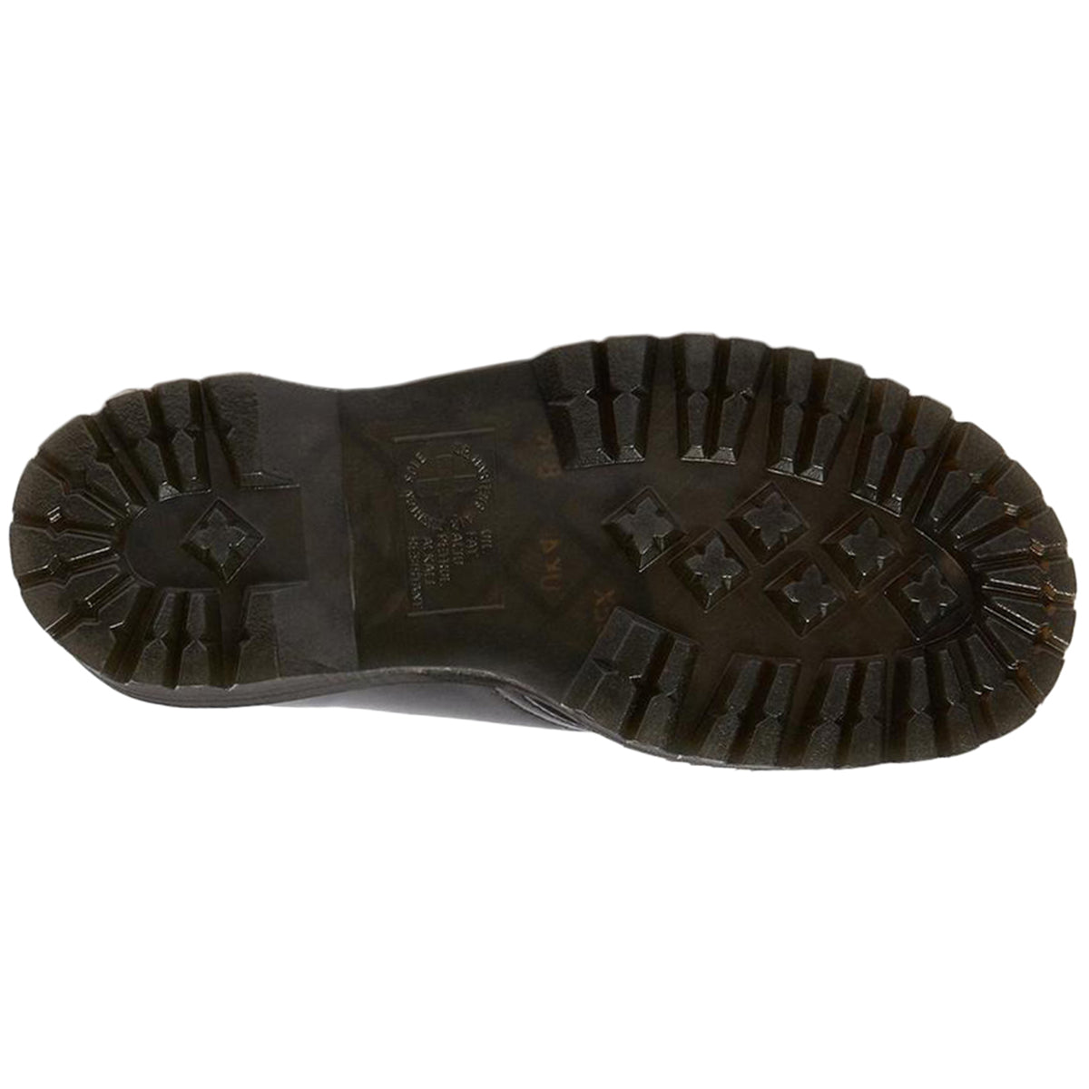 Dr. Martens Holly 25234001 Buttero Leather Womens Shoes - Black - 6#color_black