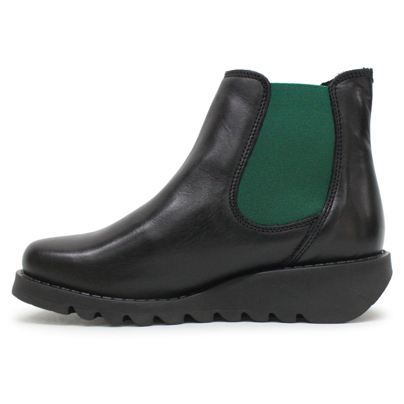 Fly London SALV Rug Leather Womens Boots#color_black black