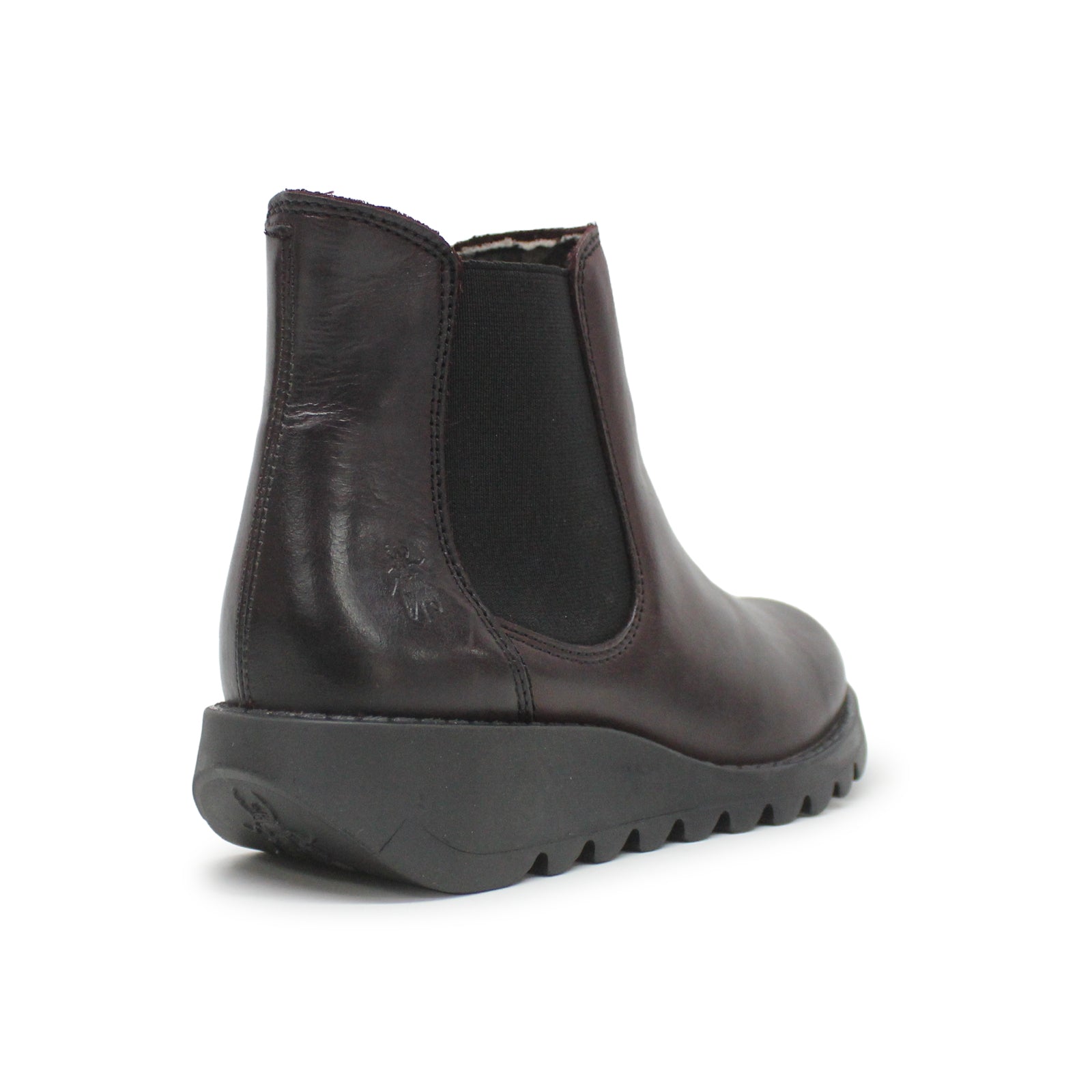 Fly London SALV Rug Leather Womens Boots#color_wine
