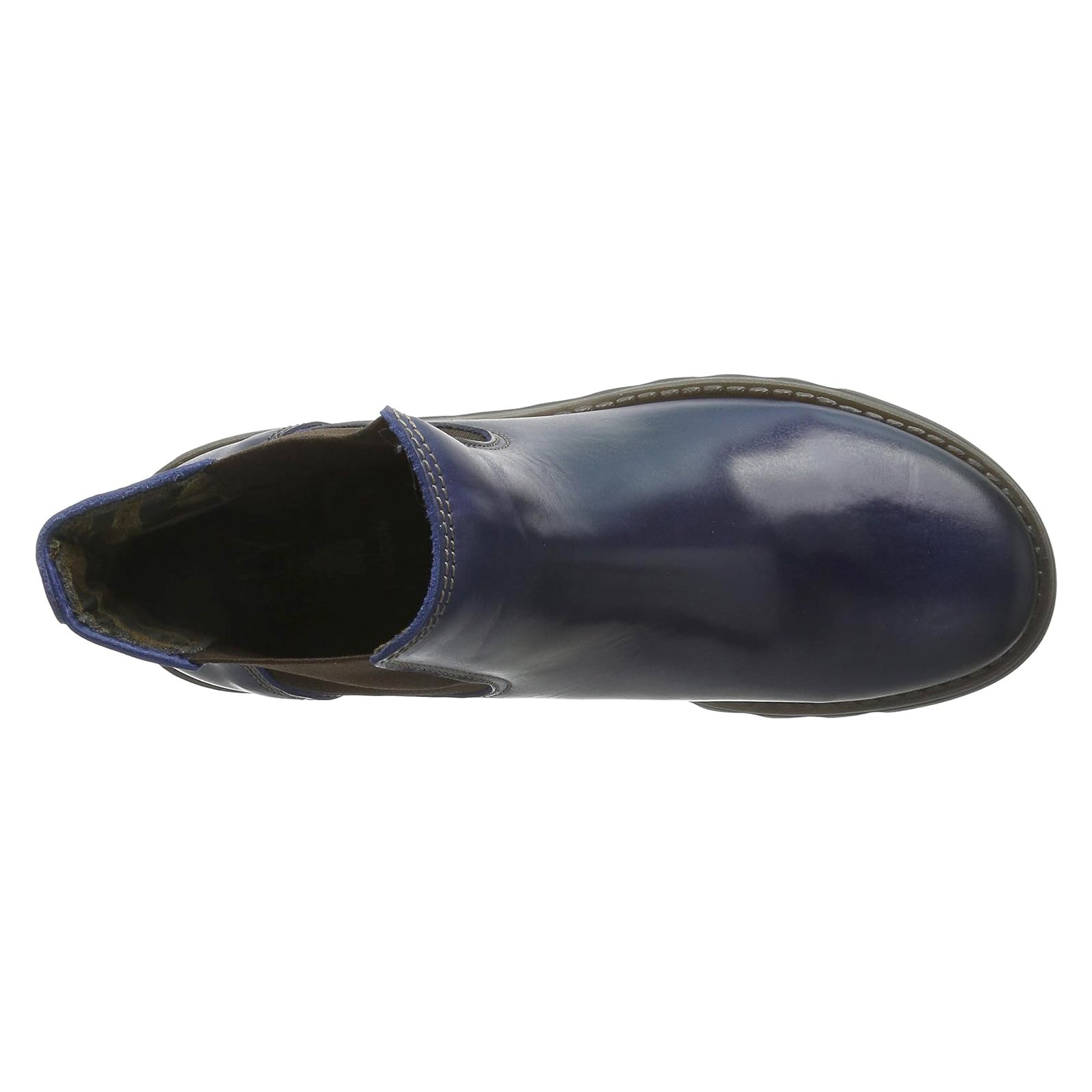 Fly London SALV Rug Leather Womens Boots#color_blue