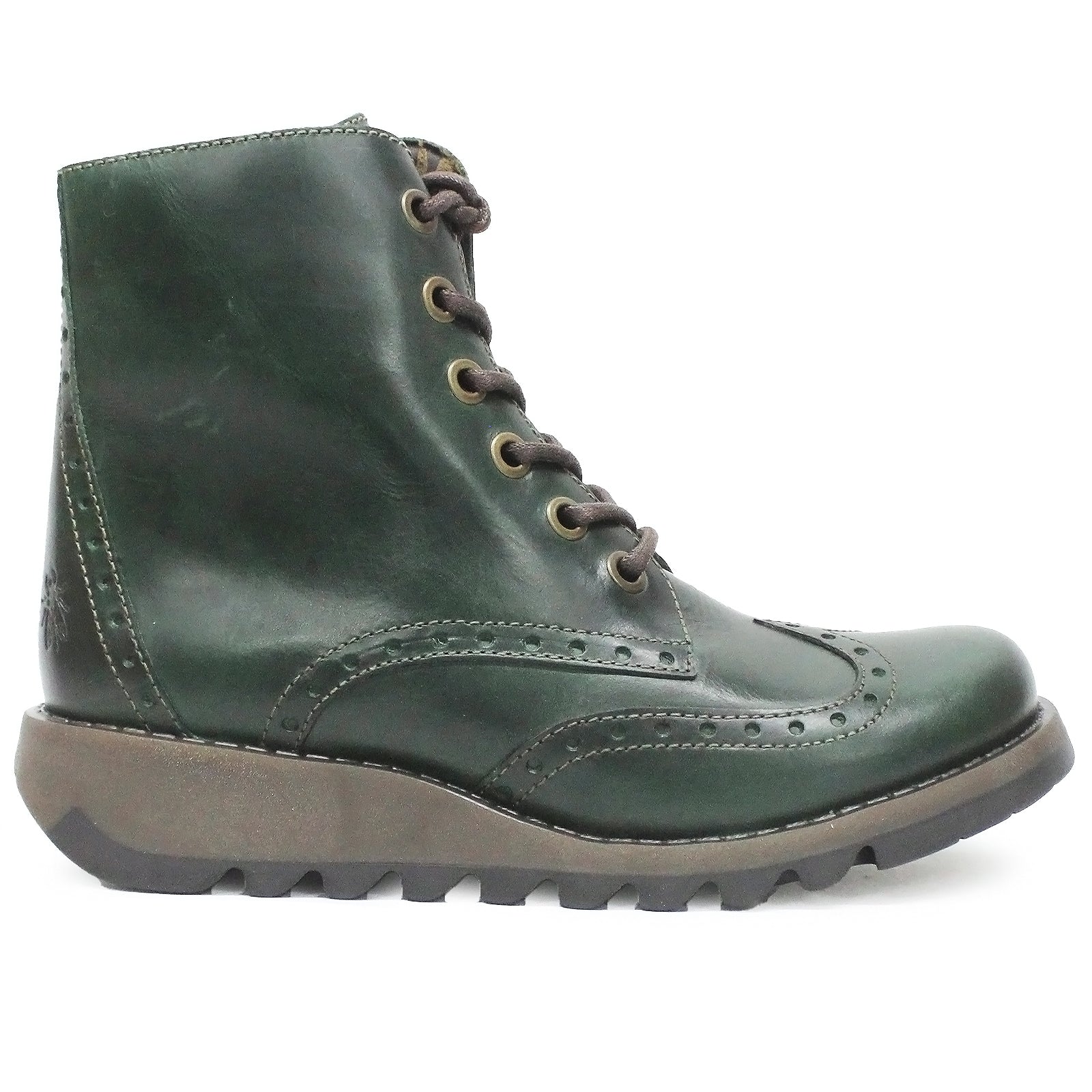 Fly London SARL069FLY Rug Leather Womens Boots#color_petrol