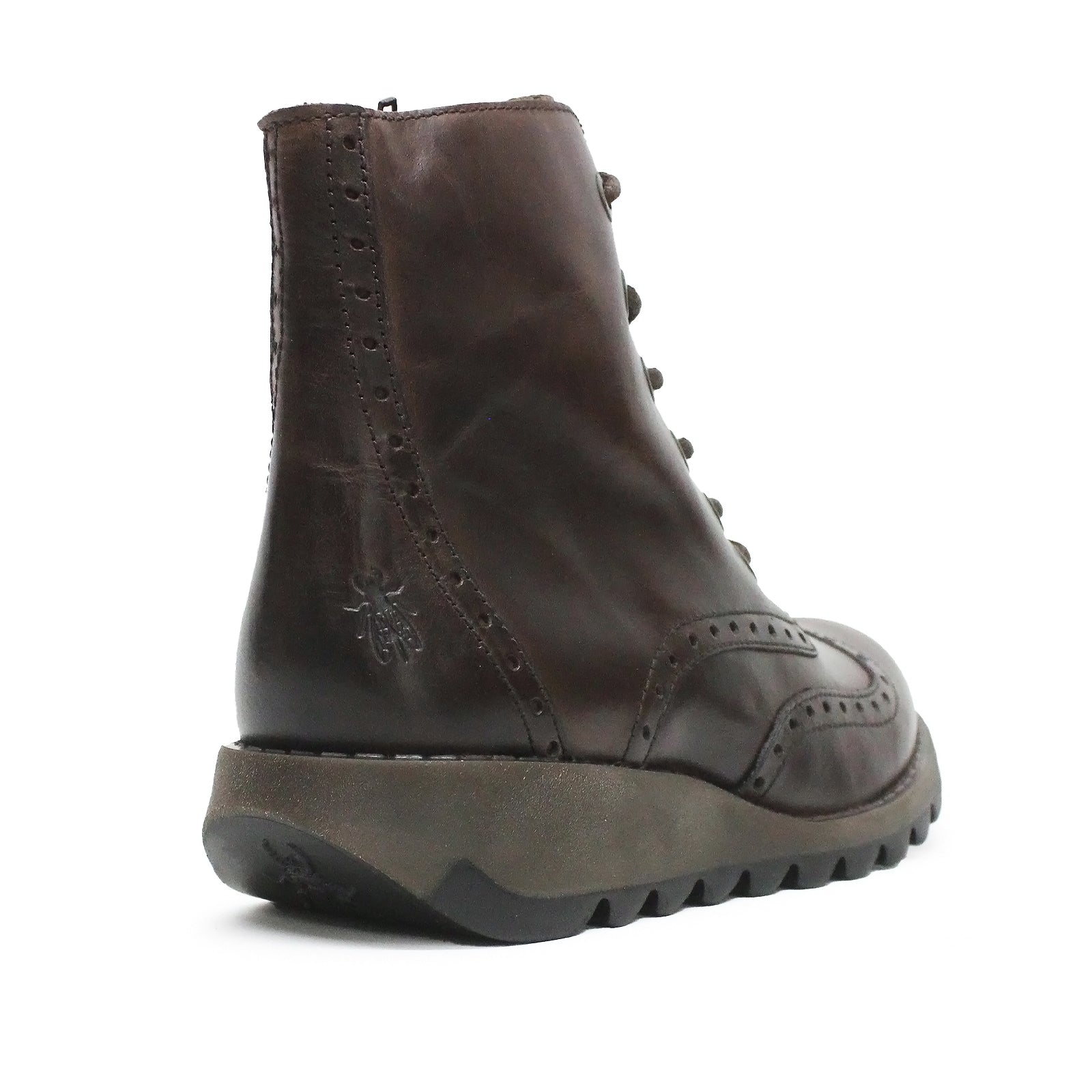 Fly London SARL069FLY Rug Leather Womens Boots#color_dark brown