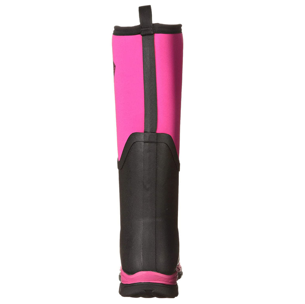 Muck Arctic Sport II Tall Synthetic Textile Womens Boots#color_black pink