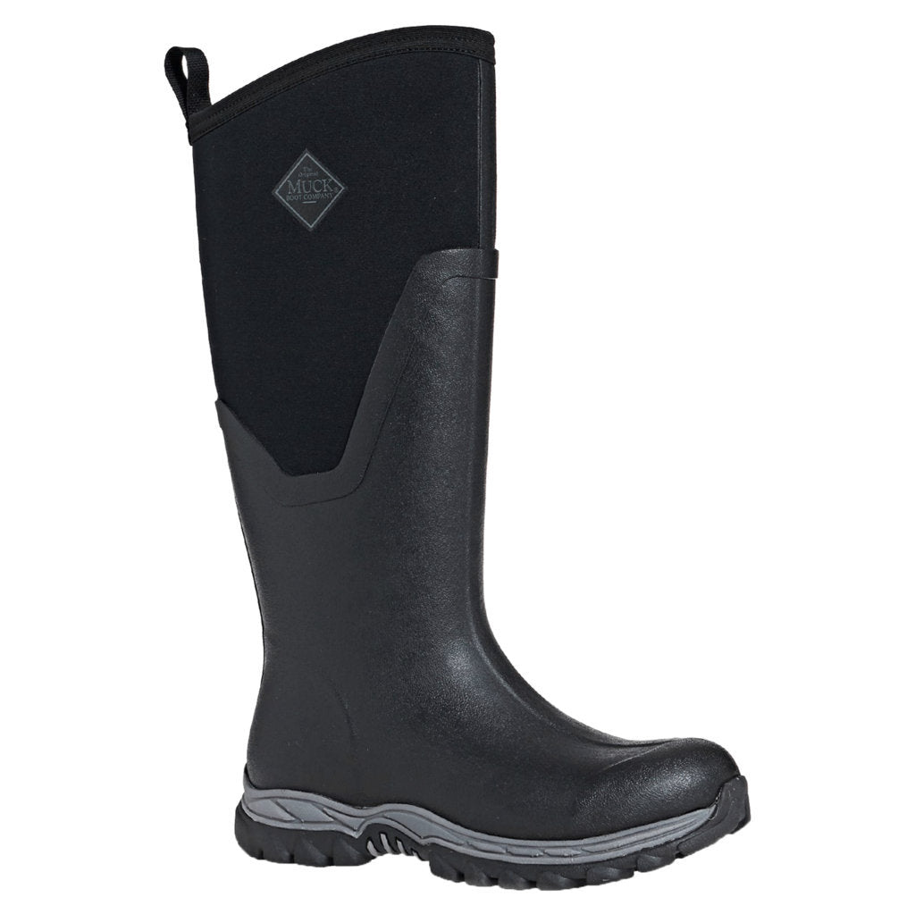 Muck Arctic Sport II Tall Synthetic Textile Womens Boots#color_black black