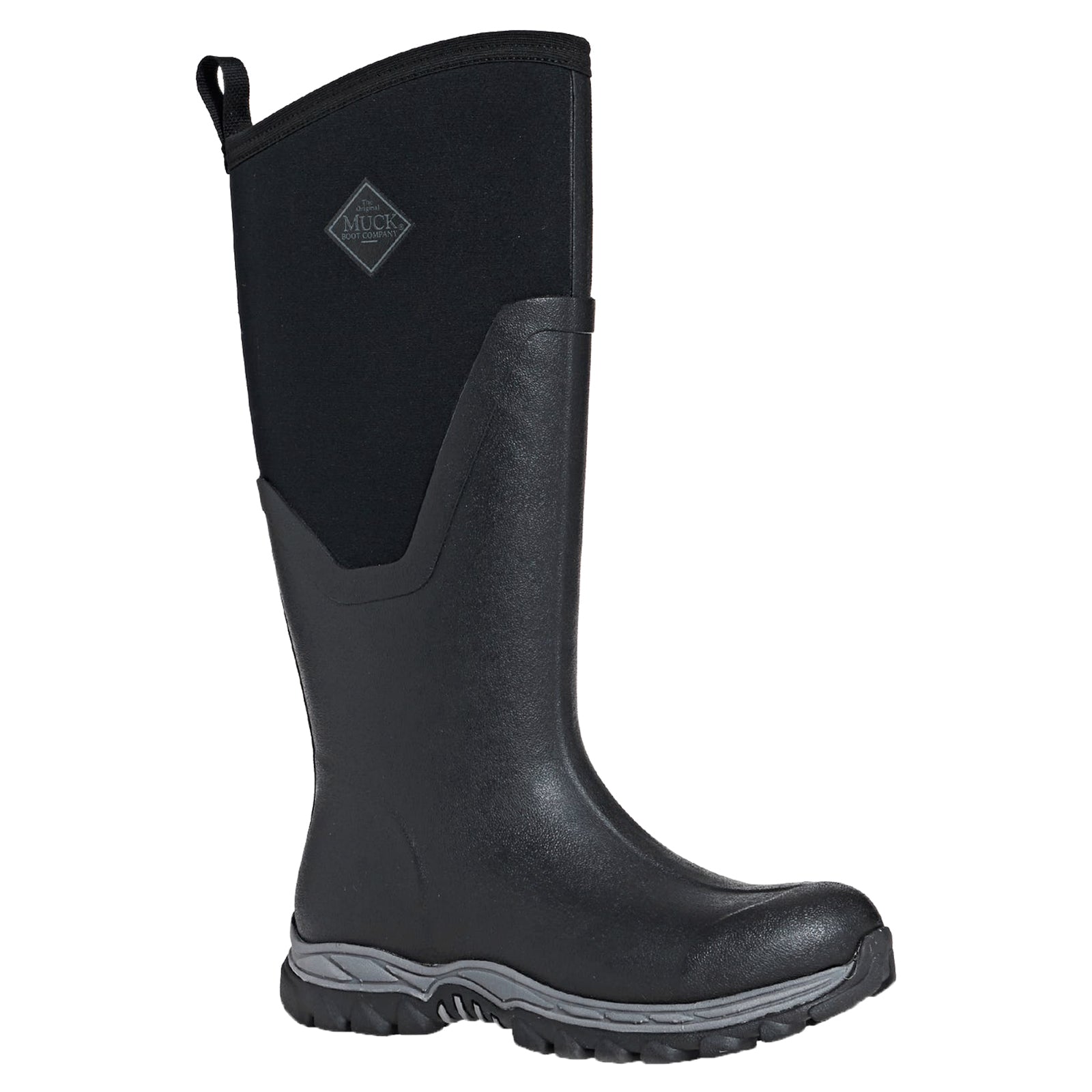 Muck Boot Arctic Sport II Tall Synthetic Textile Womens Boots#color_black black
