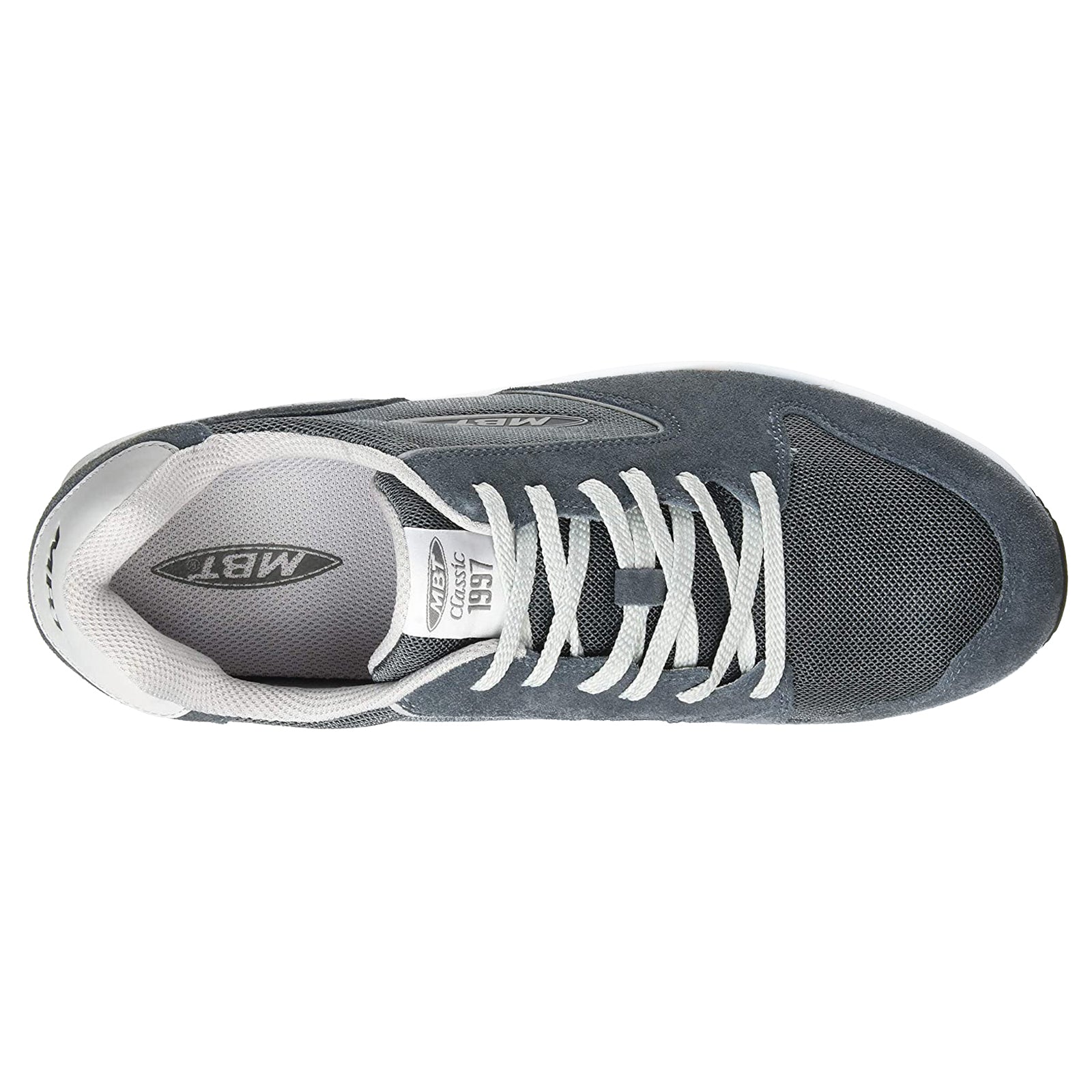 MBT MBT 1997 Classic Suede Mesh Womens Trainers#color_castlerock