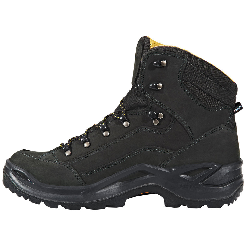 Lowa Renegade GTX Mid Nubuck Mens Boots#color_anthracite mustard