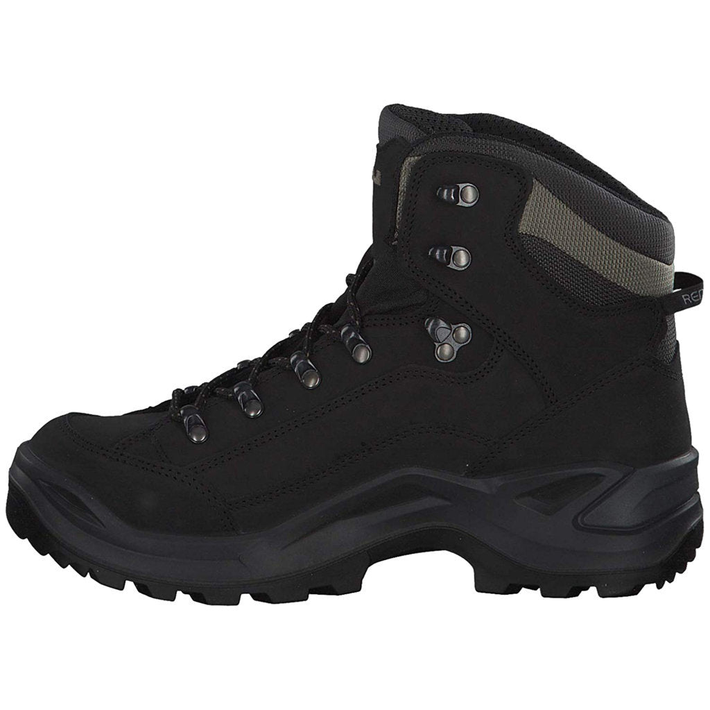 Lowa Renegade GTX Mid Nubuck Mens Boots#color_black pebble