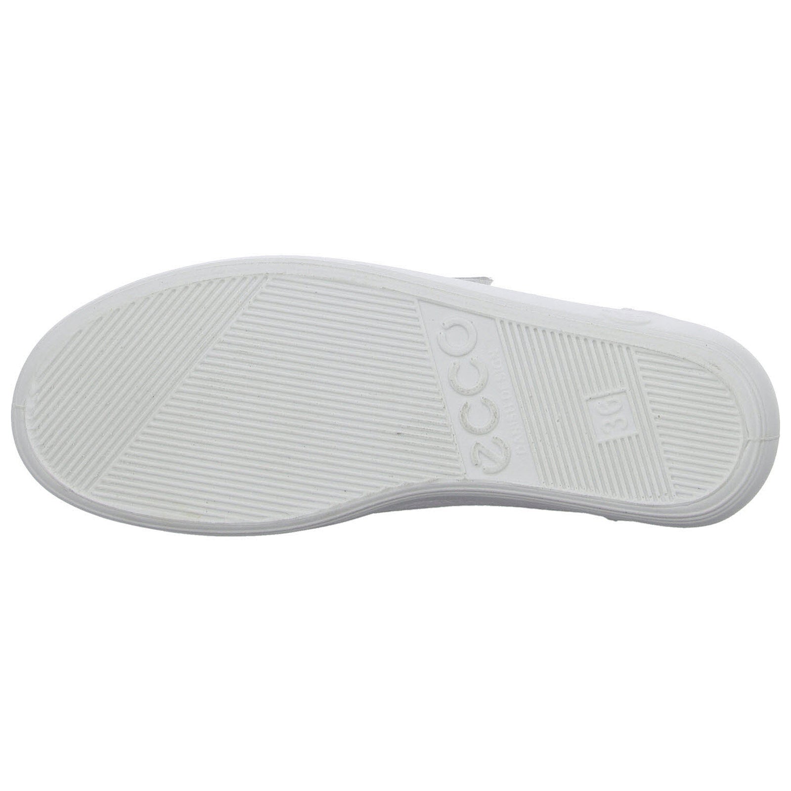 Ecco Soft 2.0 206513 Leather Womens Shoes#color_bright white