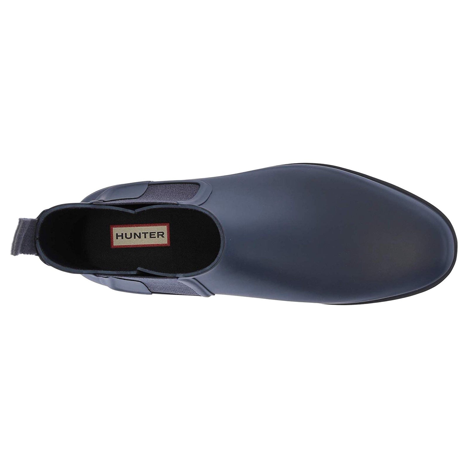 Hunter Original Refined Chelsea Rubber Womens Boots#color_navy