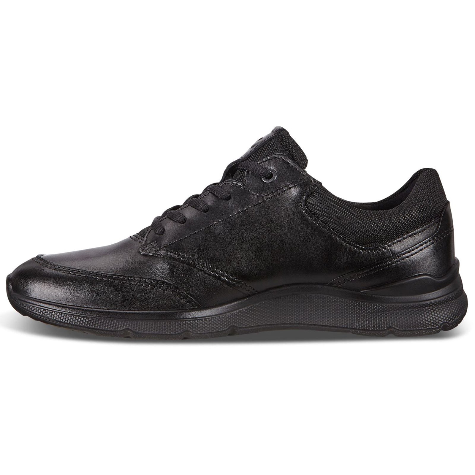 Ecco Irving 511734 Leather Mens Trainers#color_black