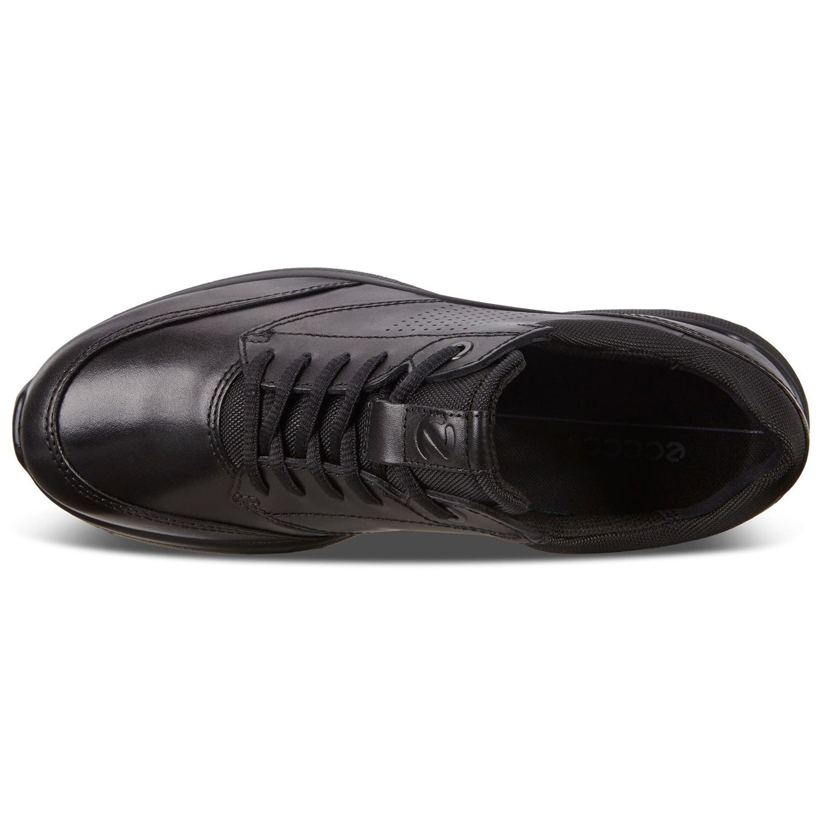 Ecco Irving 511734 Leather Mens Trainers#color_black