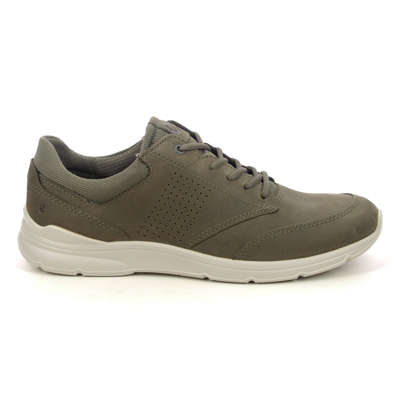 Ecco Irving 511734 Leather Mens Trainers#color_tarmac tarmac