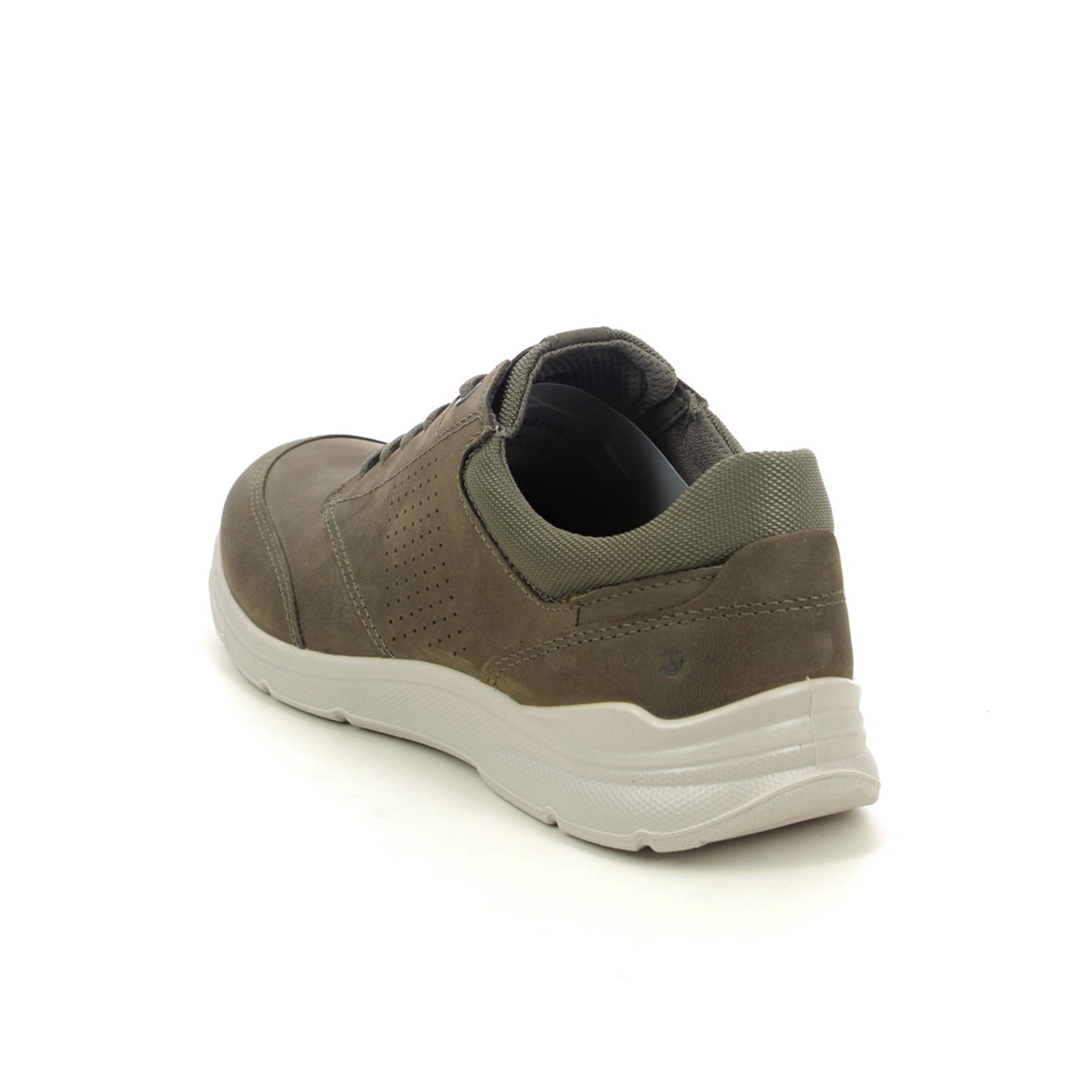 Ecco Irving 511734 Leather Mens Trainers#color_tarmac tarmac