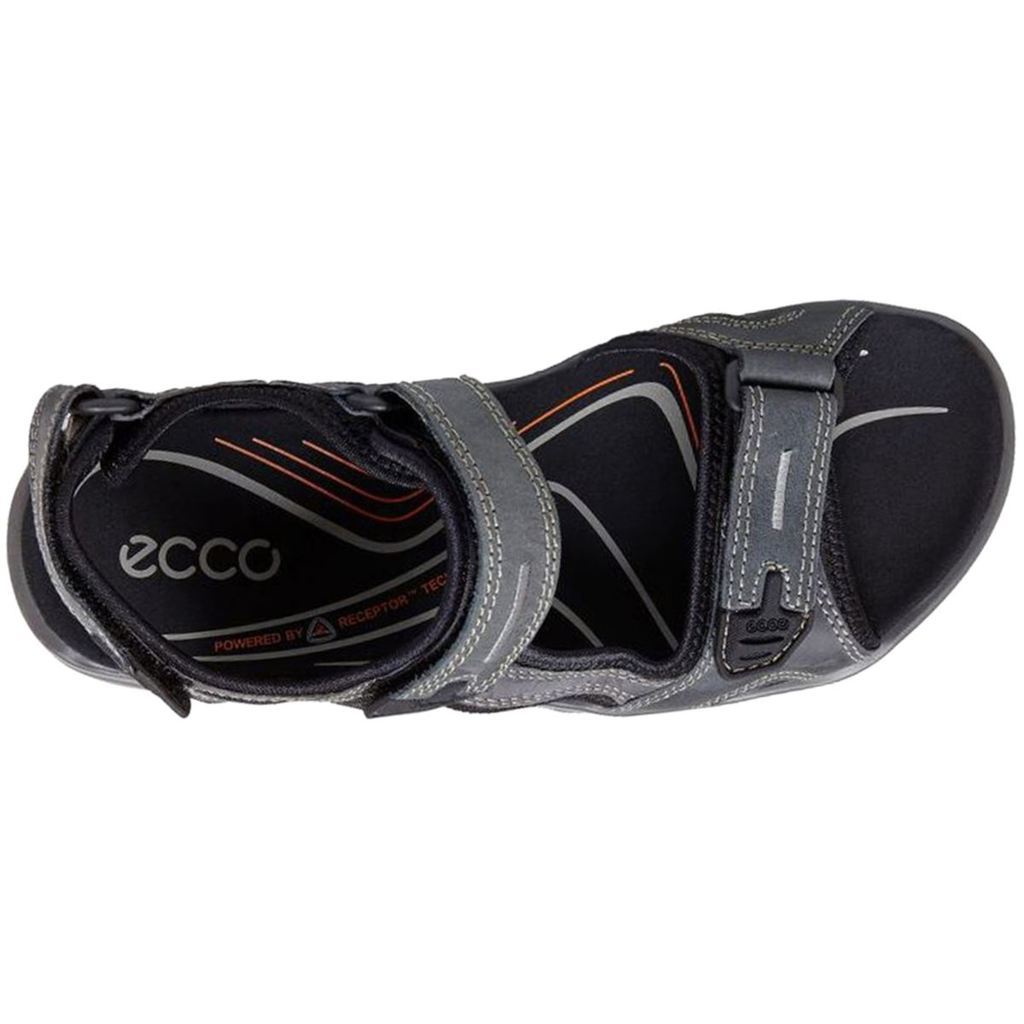 Ecco Offroad 069564 Nubuck Leather Mens Sandals#color_marine