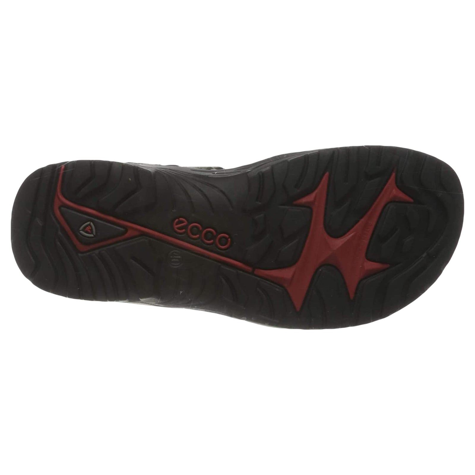 Ecco Offroad 069564 Nubuck Leather Mens Sandals#color_vetiver wild dove